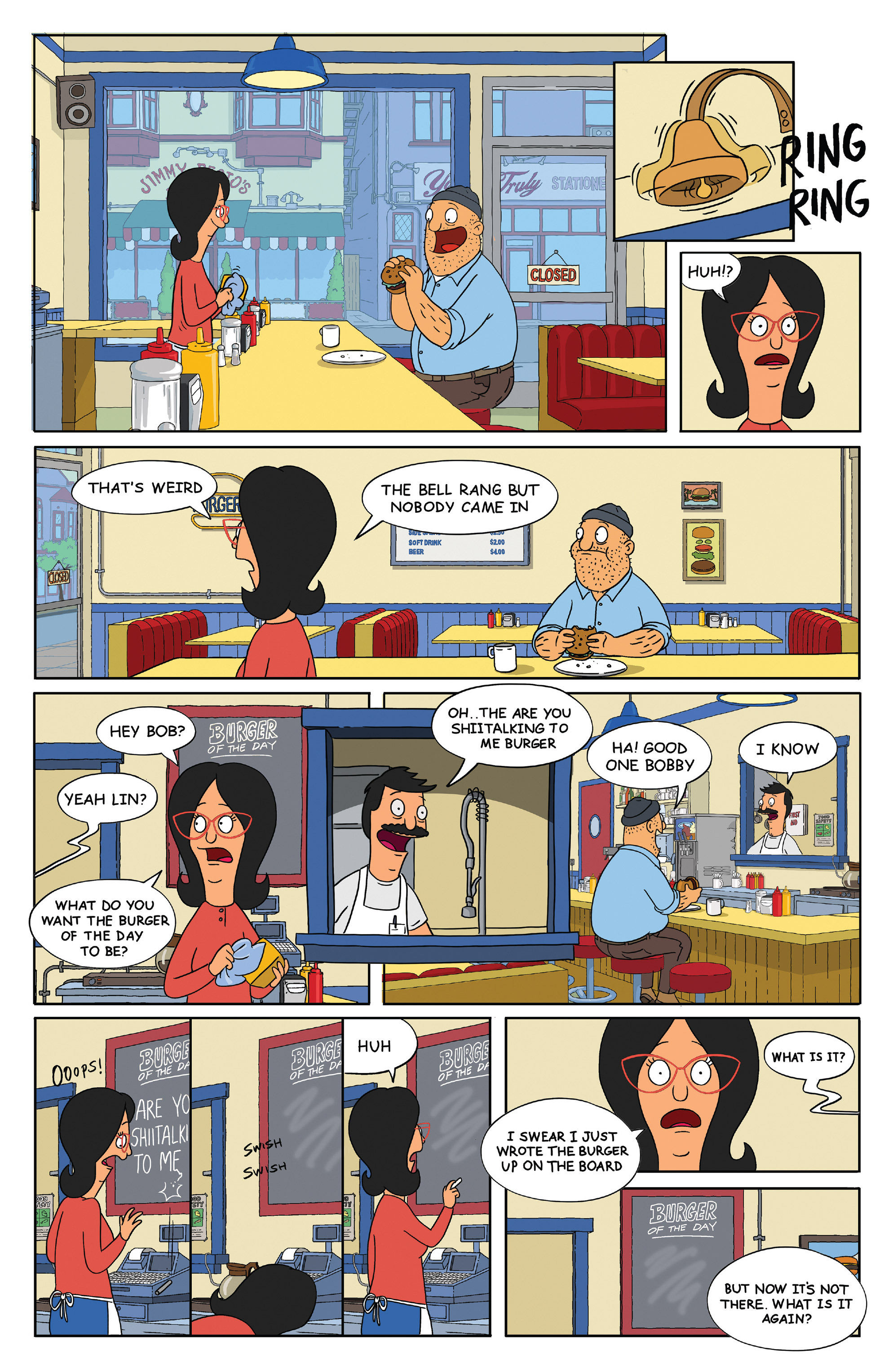 Read online Bob's Burgers (2014) comic -  Issue #4 - 12