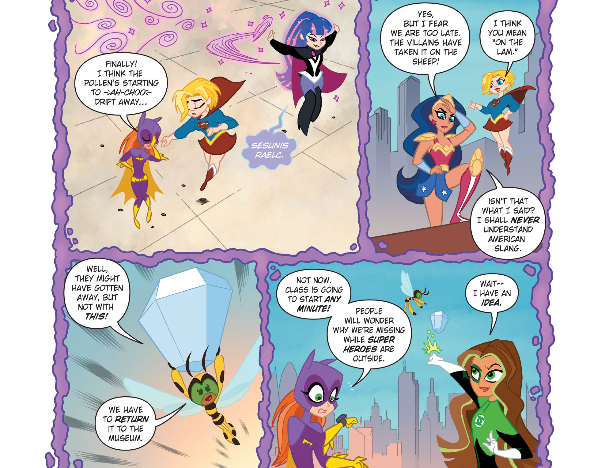 Read online DC Super Hero Girls: Spaced Out comic -  Issue #13 - 18