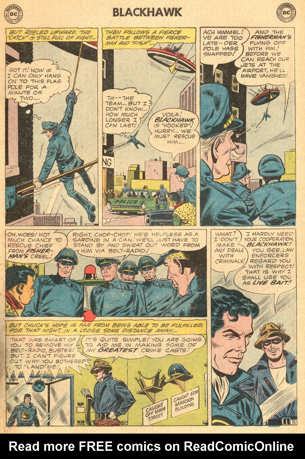 Read online Blackhawk (1957) comic -  Issue #163 - 7