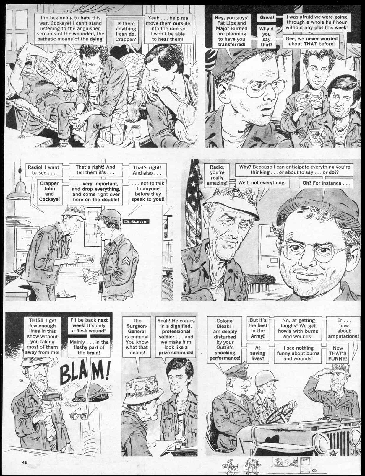 Read online MAD comic -  Issue #166 - 48