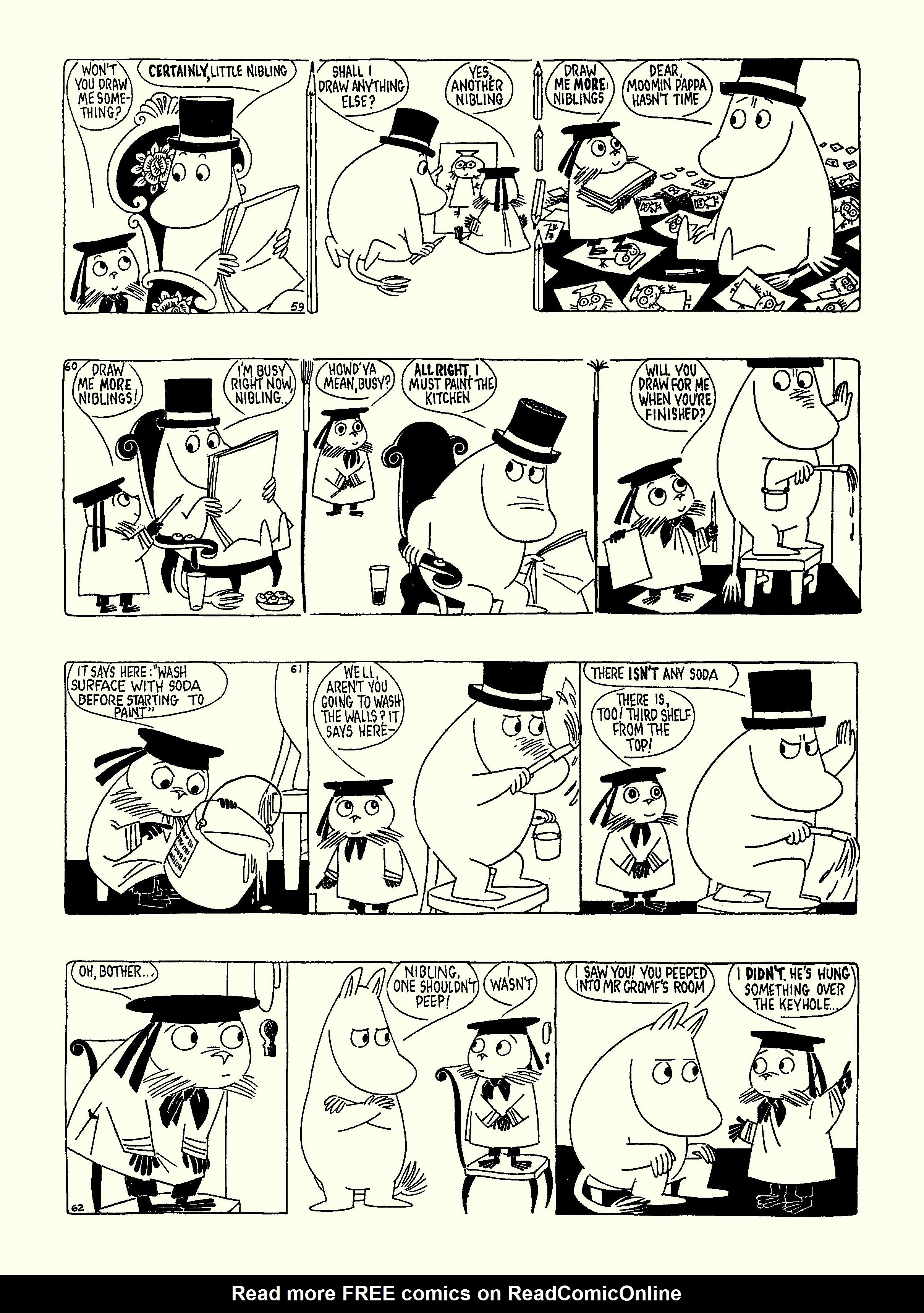 Read online Moomin: The Complete Tove Jansson Comic Strip comic -  Issue # TPB 5 - 21