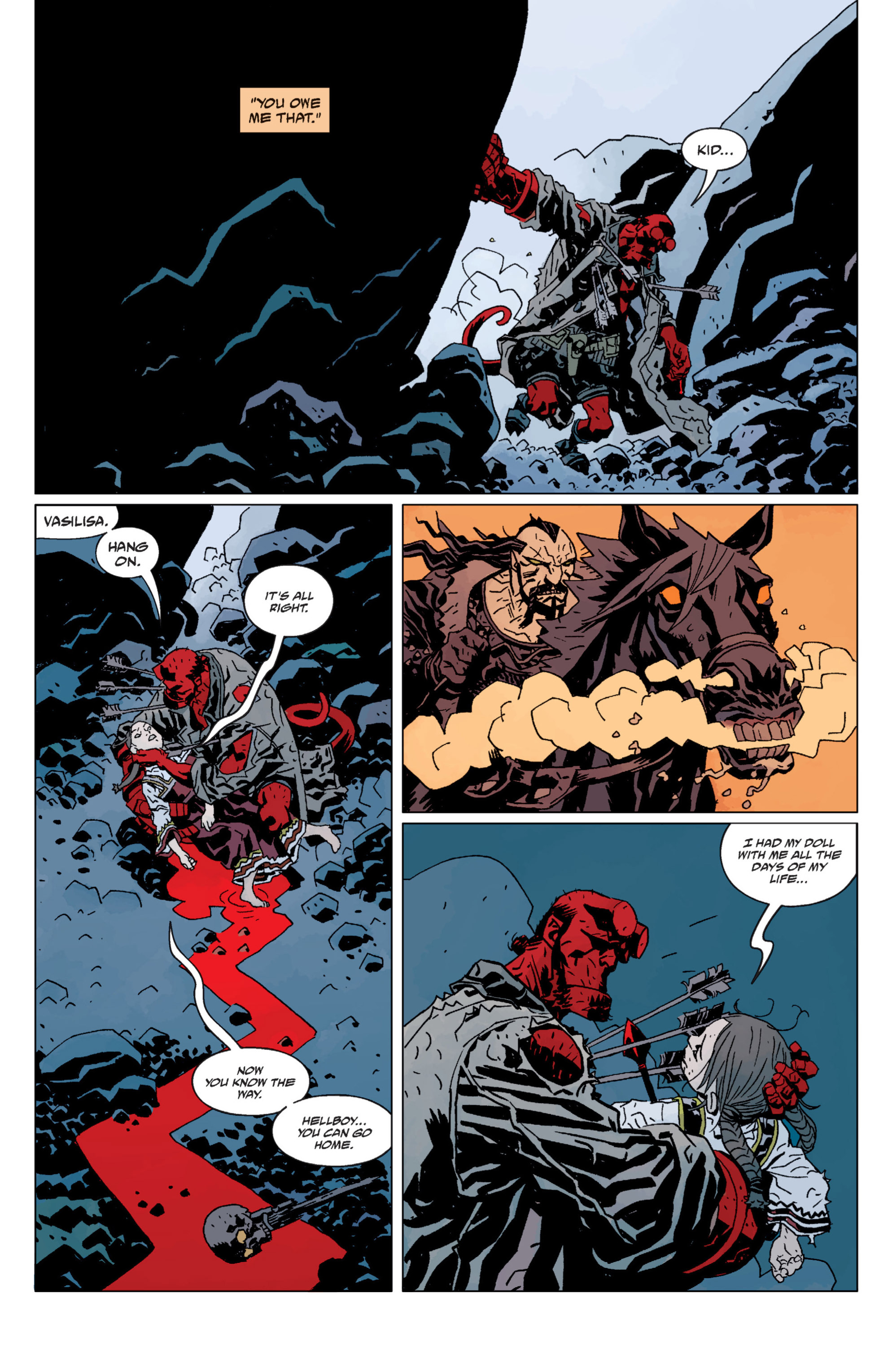 Read online Hellboy comic -  Issue #8 - 110