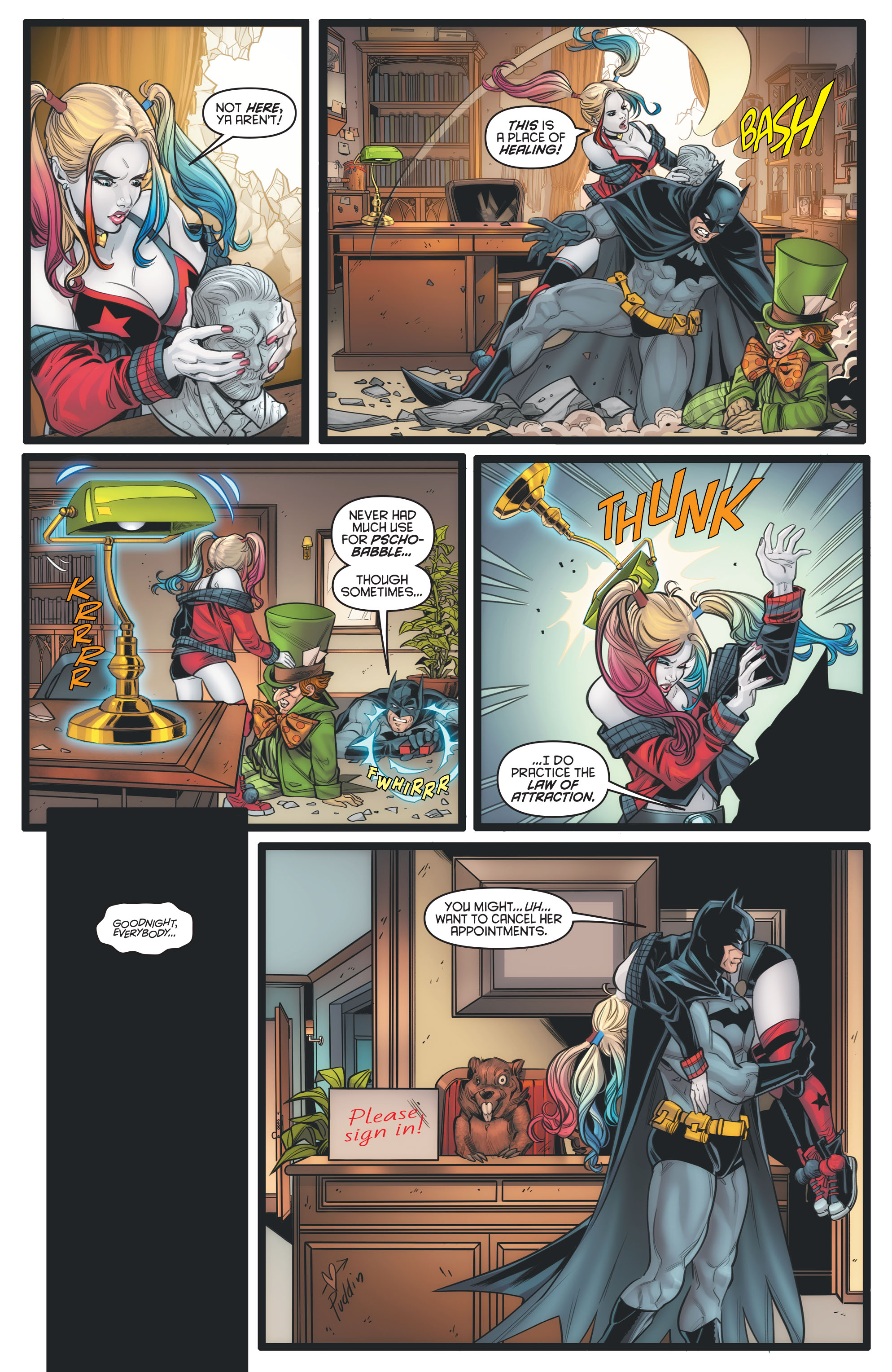Read online Harley Quinn: Make 'em Laugh comic -  Issue #3 - 9