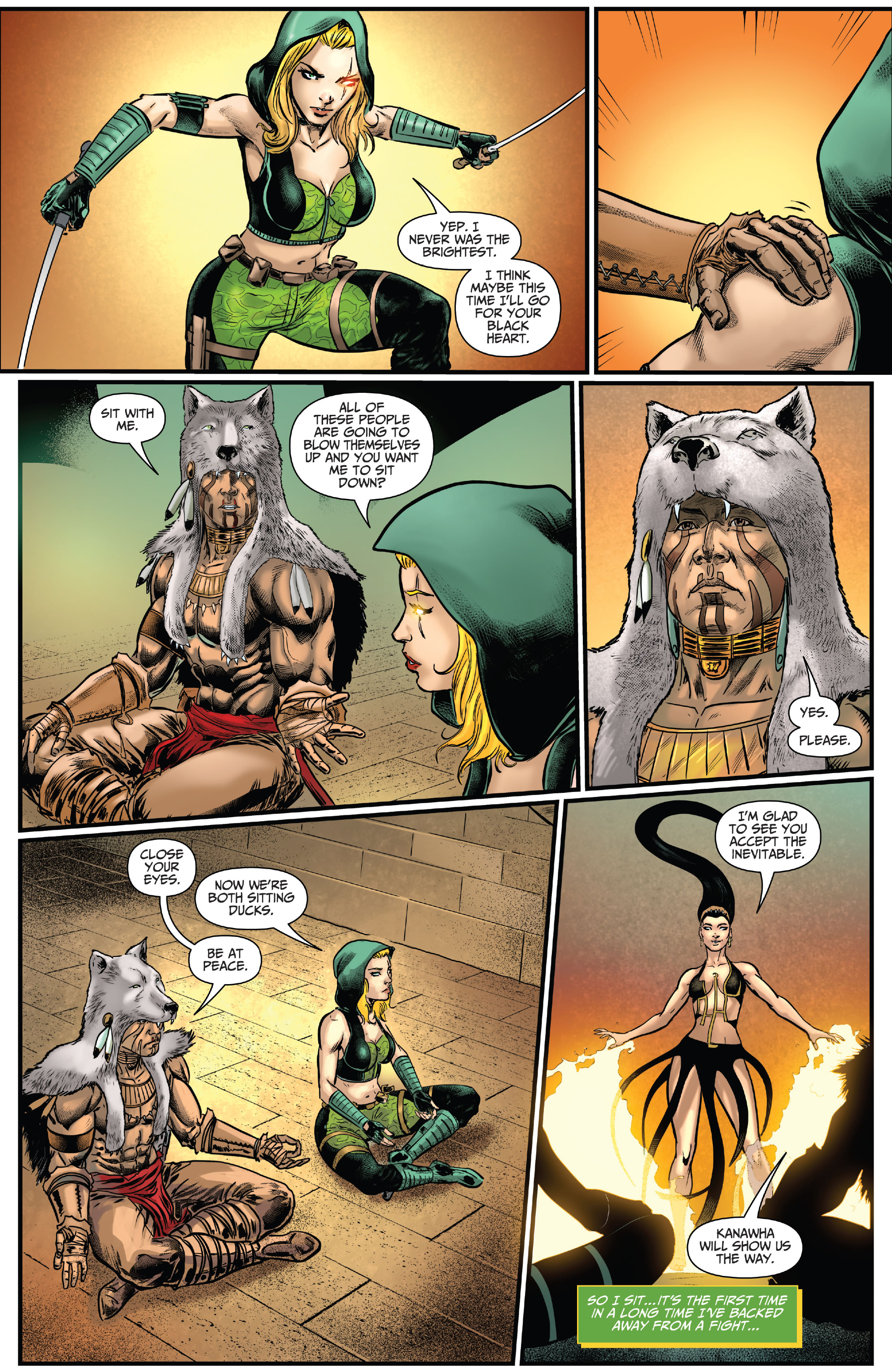 Read online Robyn Hood: The Crawling Chaos comic -  Issue # Full - 28