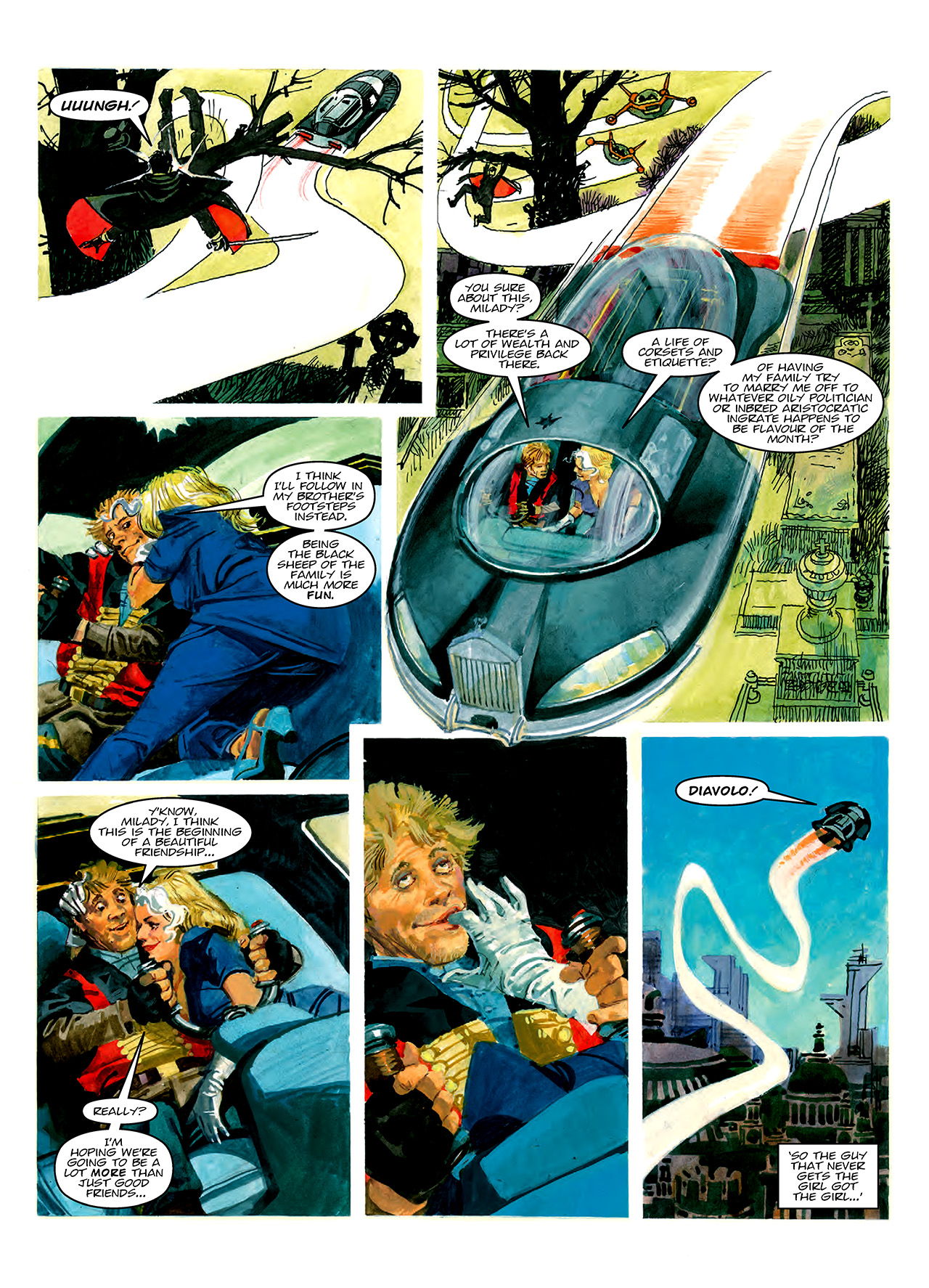 Read online Nikolai Dante comic -  Issue # TPB 11 - 145