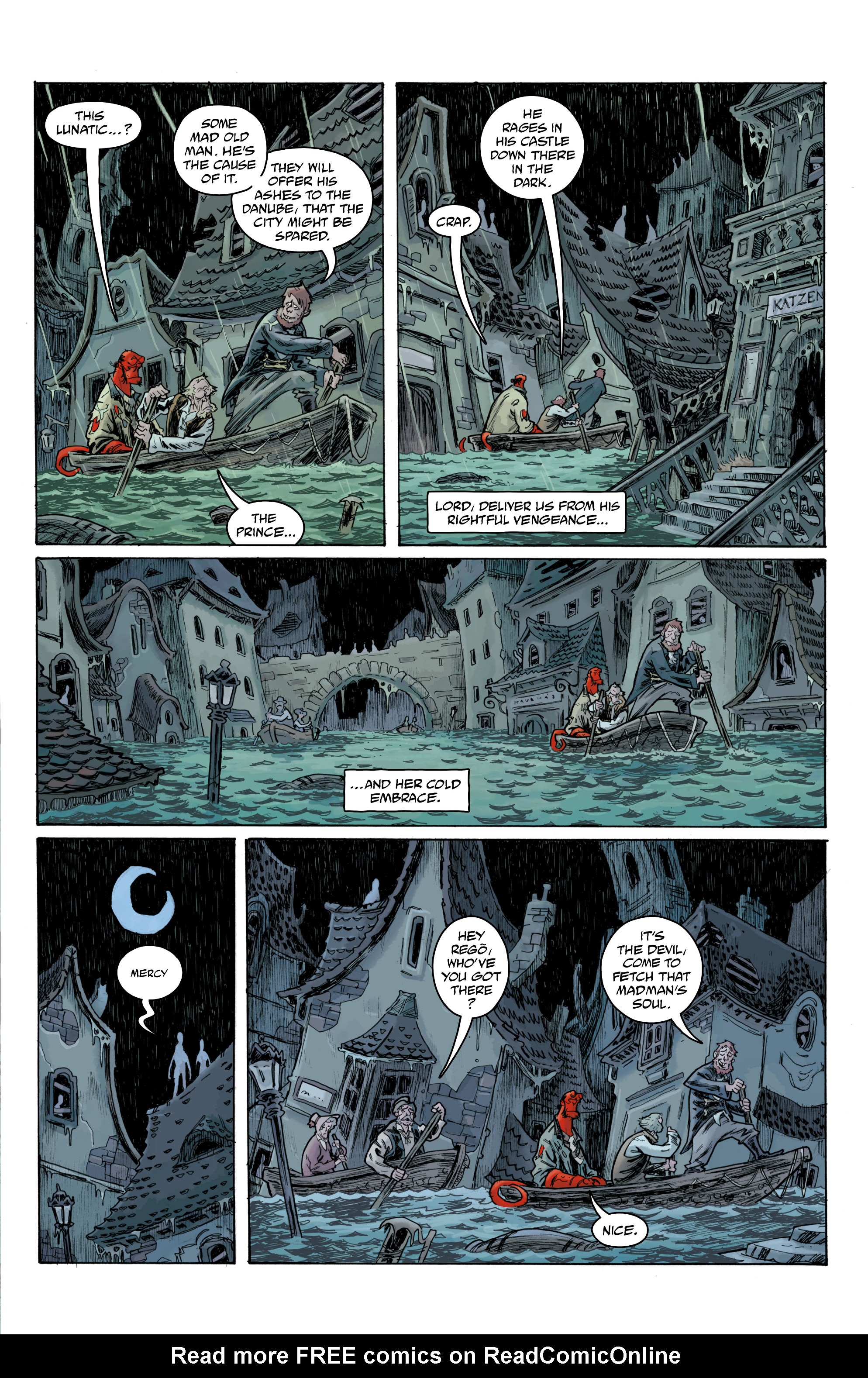 Read online Hellboy and the B.P.R.D.: Time is a River comic -  Issue # Full - 13