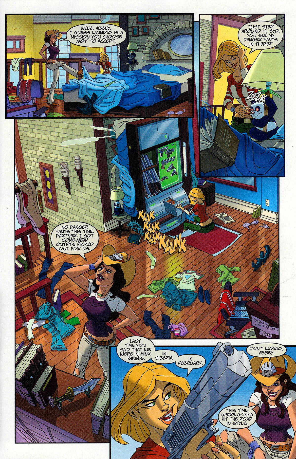 Read online Danger Girl: Back in Black comic -  Issue #1 - 10