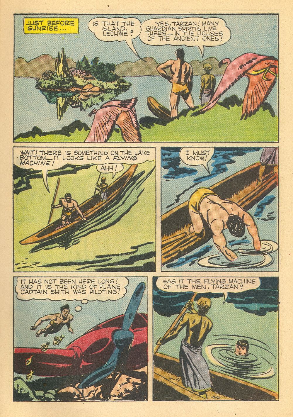 Read online Tarzan (1948) comic -  Issue #51 - 9