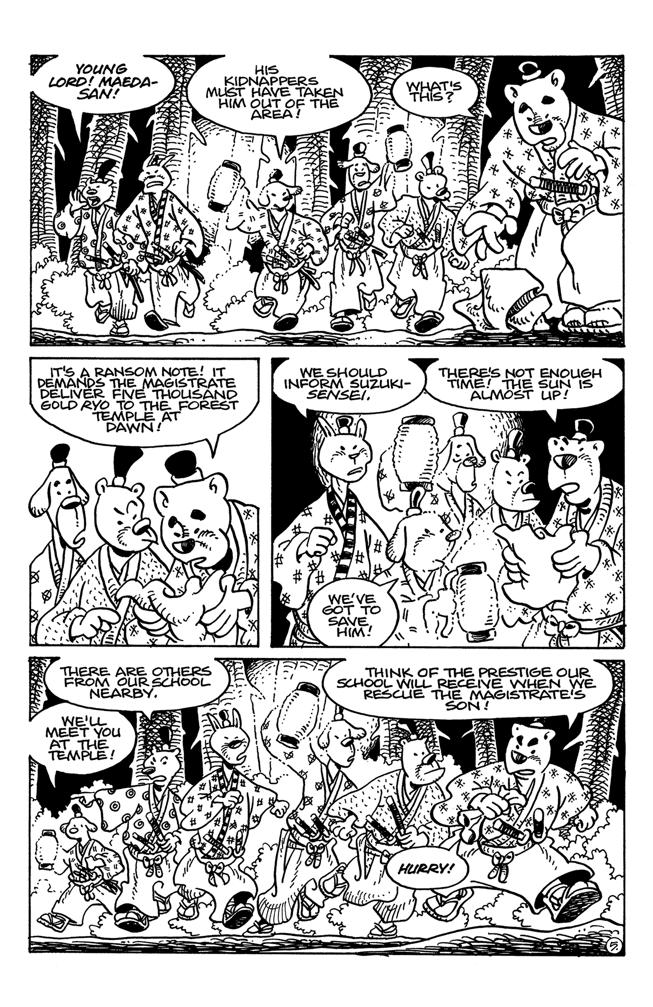 Read online Usagi Yojimbo (1996) comic -  Issue #138 - 7