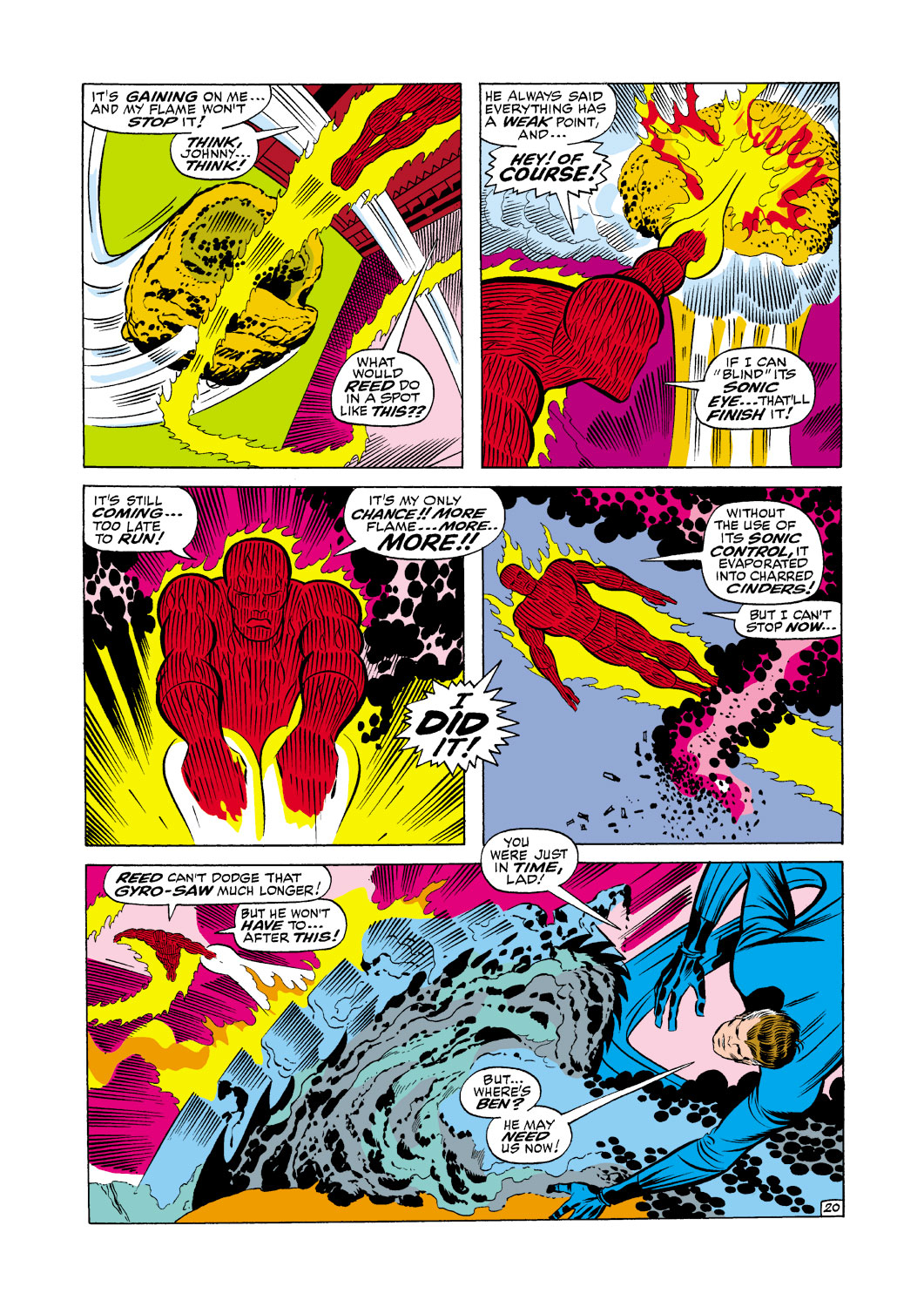Read online Fantastic Four (1961) comic -  Issue # _Annual 6 - 21