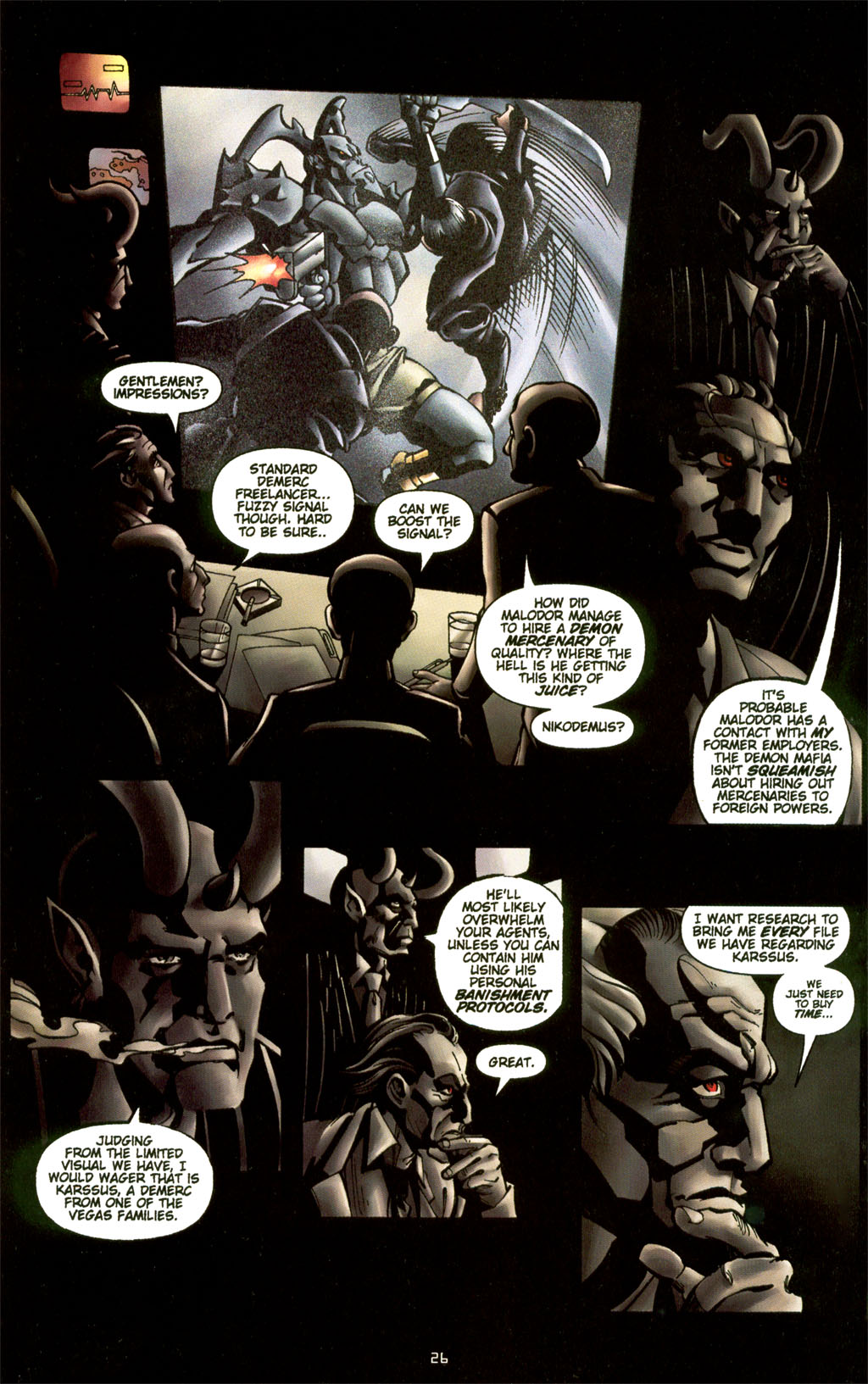 Read online CVO: Covert Vampiric Operations comic -  Issue # Full - 28