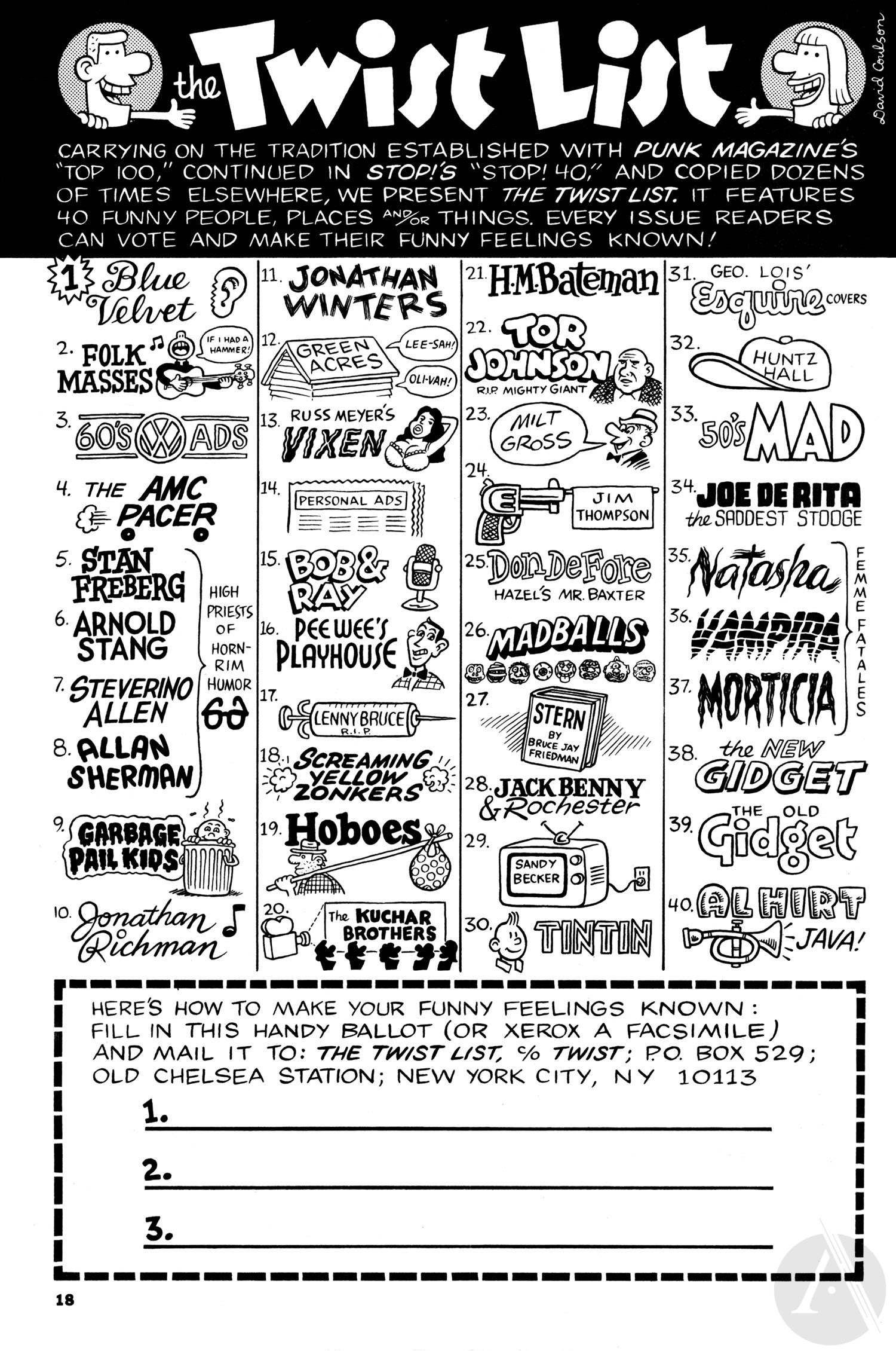 Read online Twist (1987) comic -  Issue #1 - 17