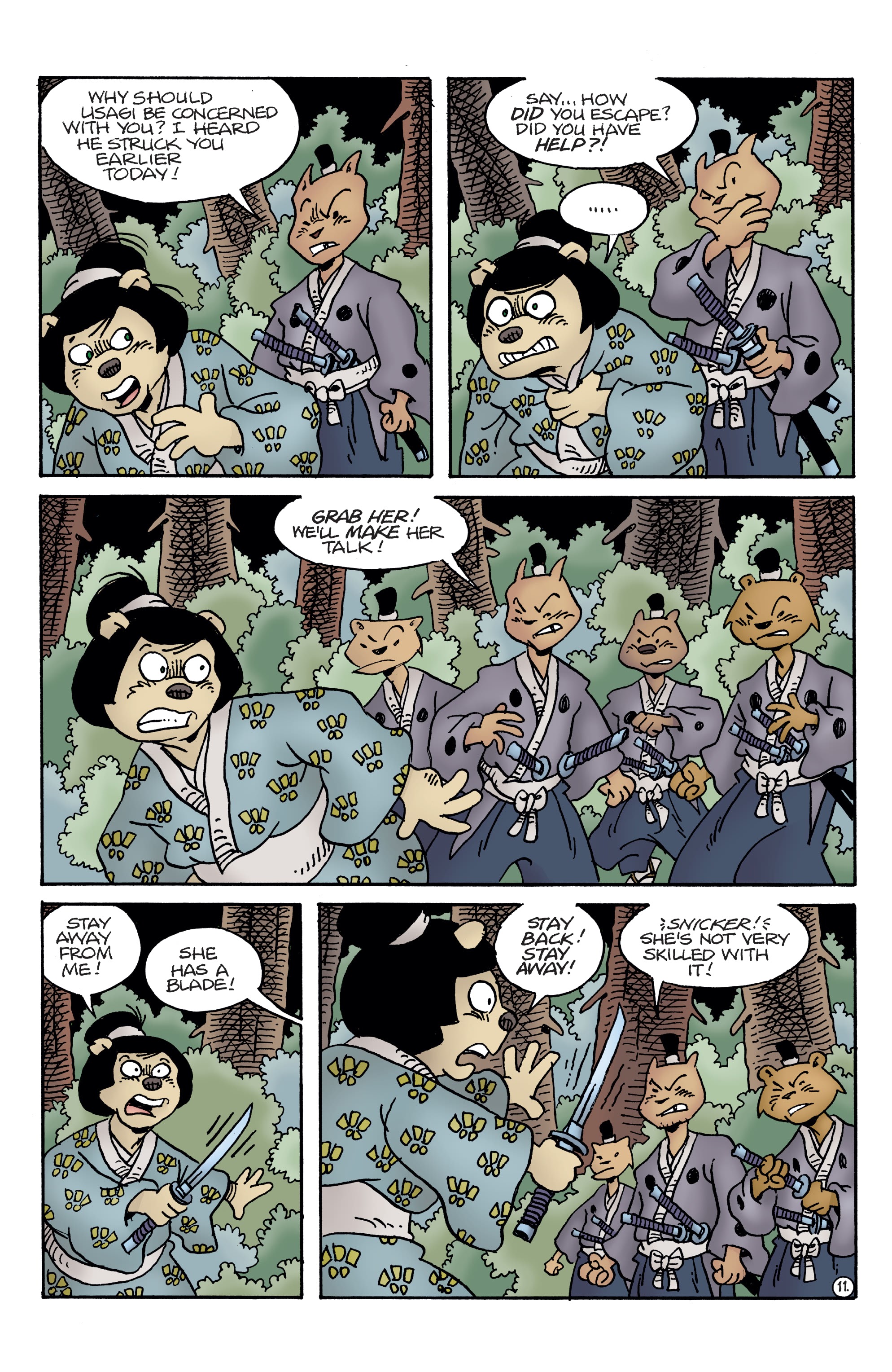 Read online Usagi Yojimbo (2019) comic -  Issue #13 - 13