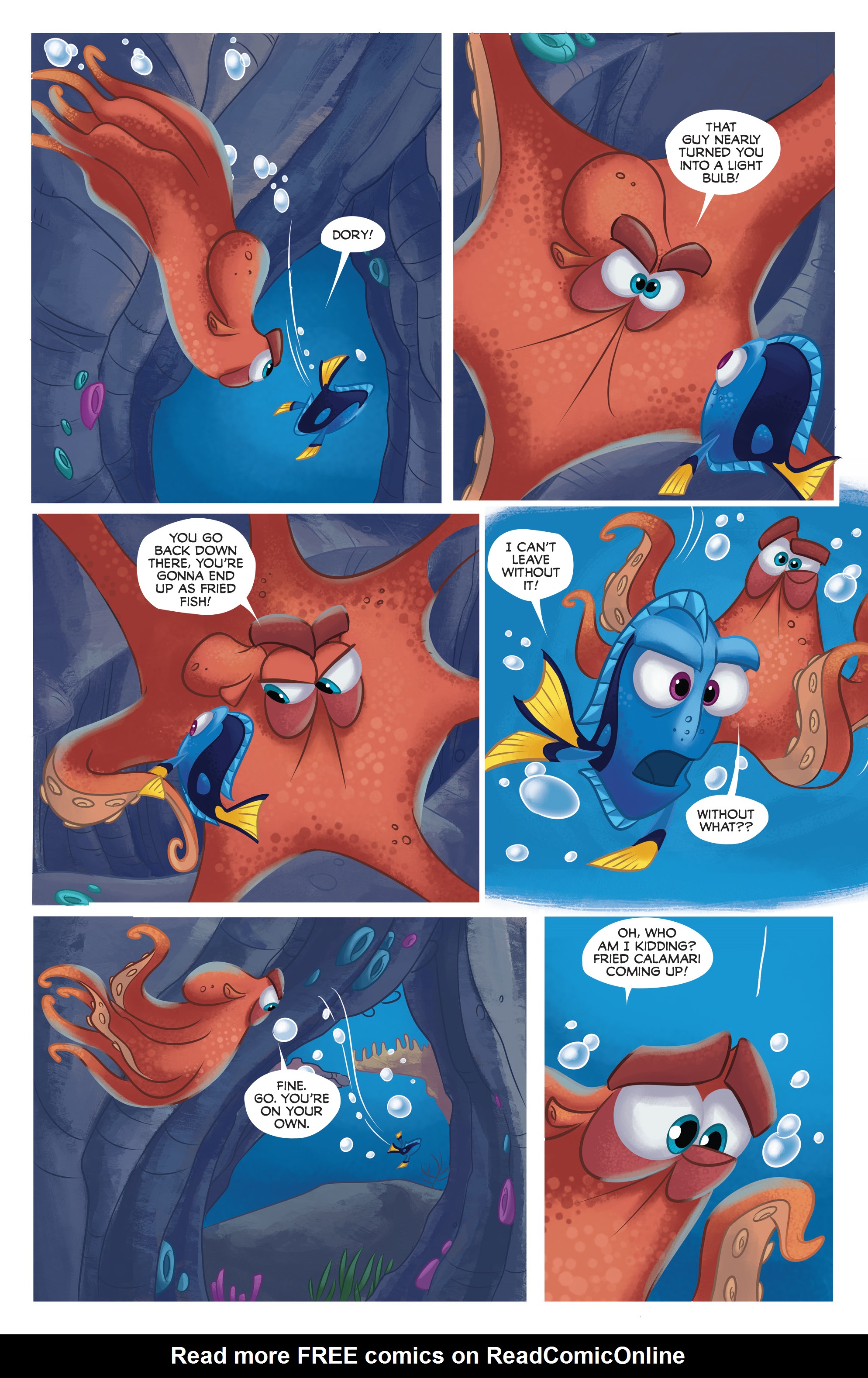 Read online Disney Pixar Finding Dory comic -  Issue #2 - 17