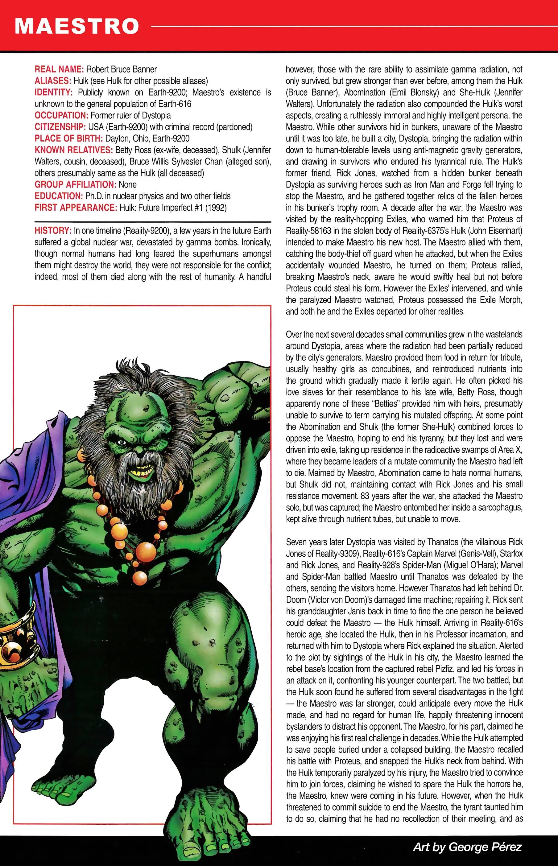 Read online Official Handbook of the Marvel Universe A to Z comic -  Issue # TPB 7 (Part 1) - 2