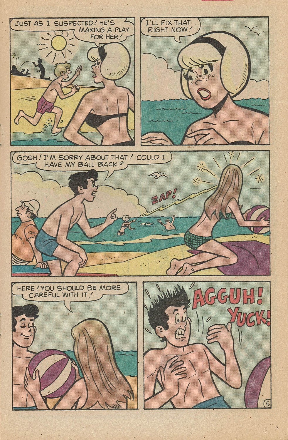 Read online Archie's TV Laugh-Out comic -  Issue #71 - 17