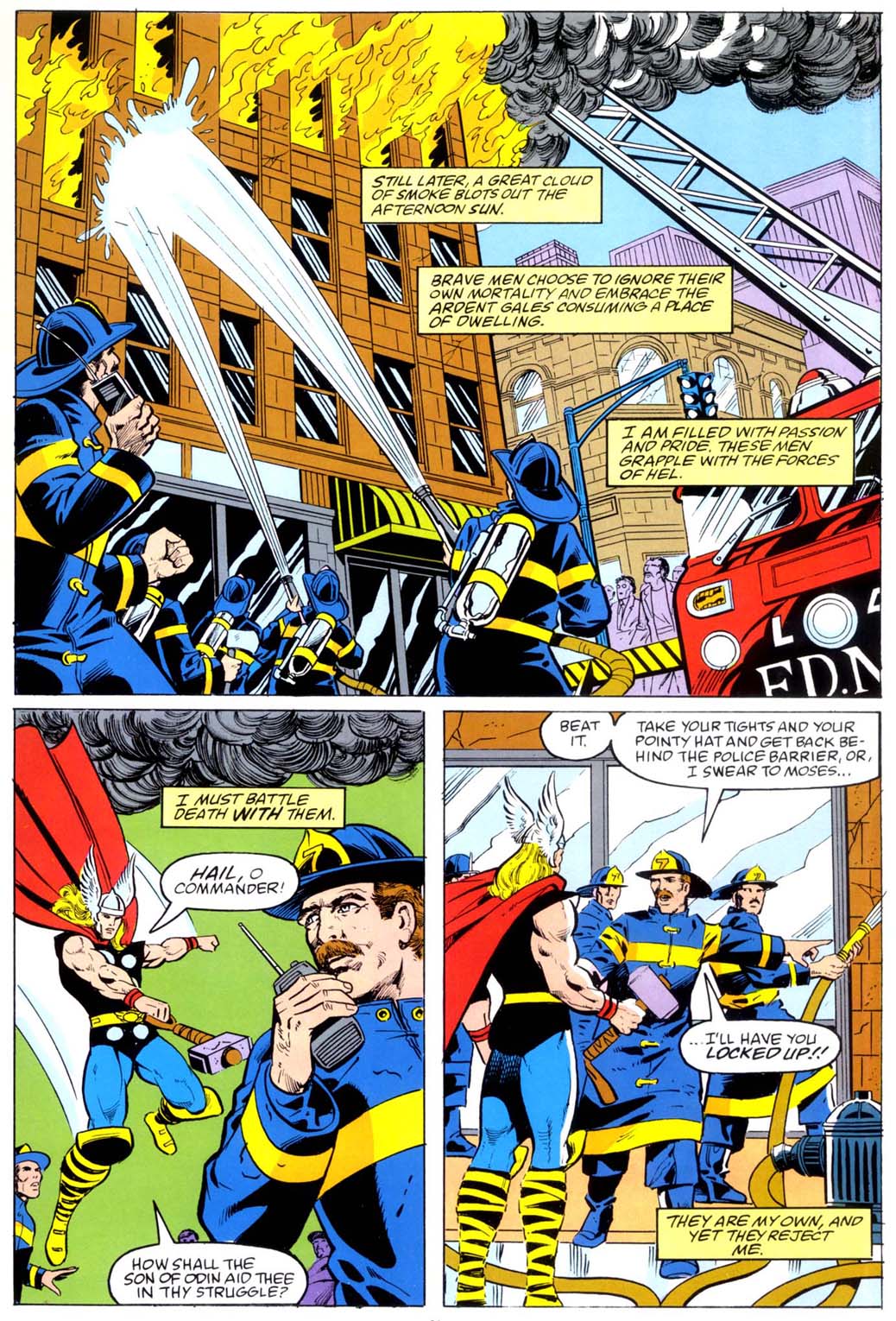 Read online Marvel Graphic Novel comic -  Issue #32 - Thor - Whom the Gods Would Destroy - 31