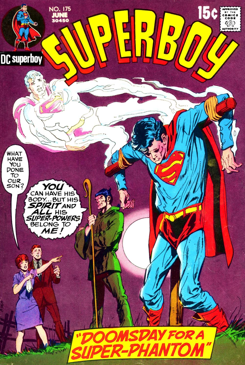 Read online Superboy (1949) comic -  Issue #175 - 1