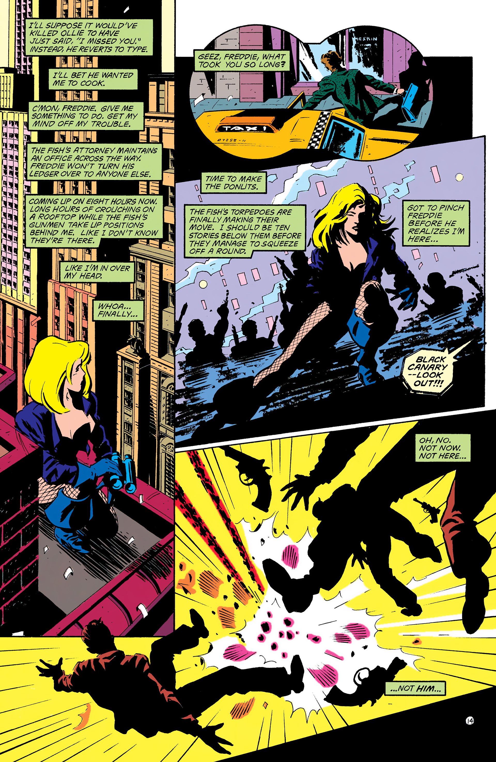 Read online Black Canary (1993) comic -  Issue #8 - 14