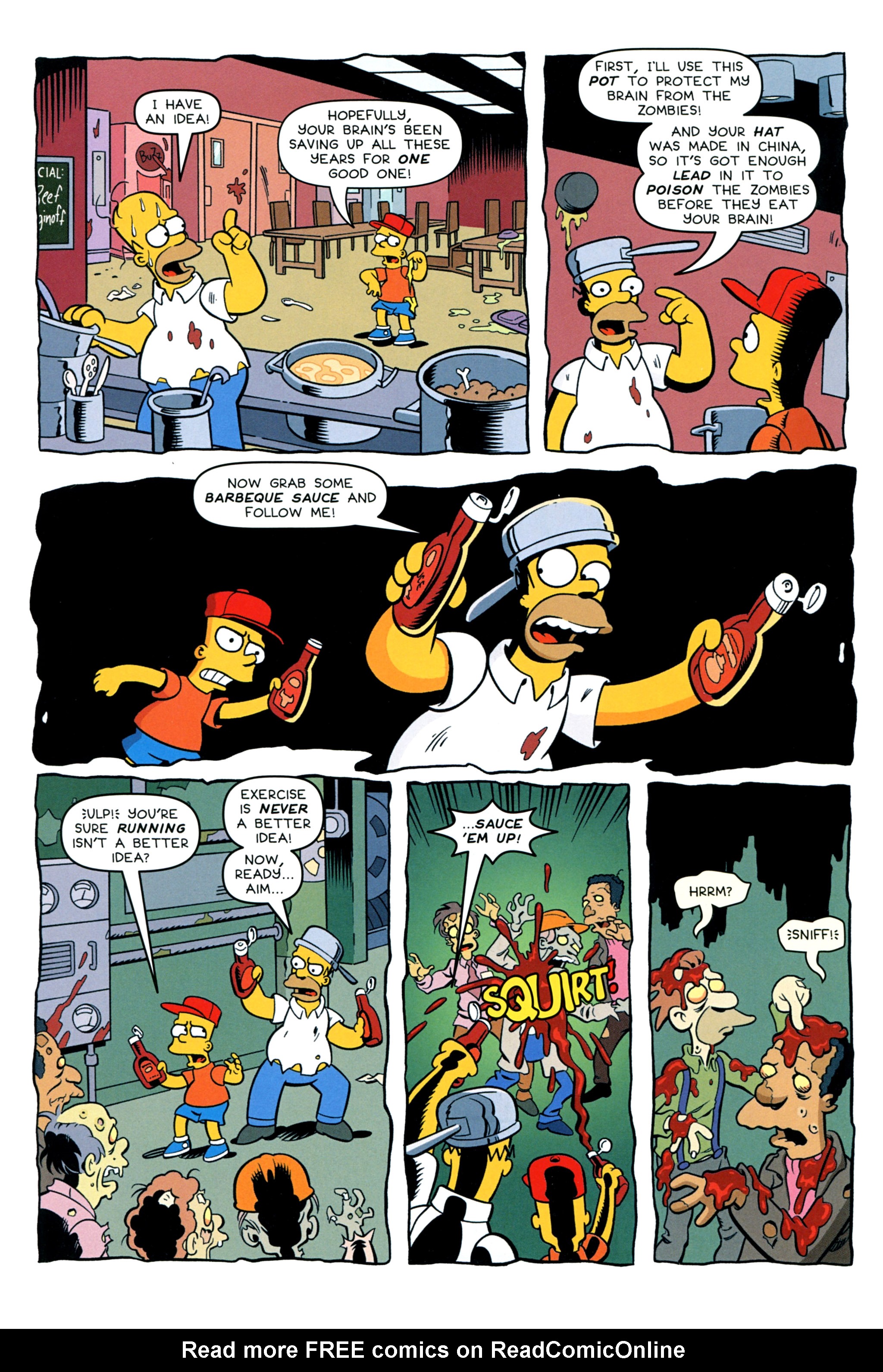 Read online Treehouse of Horror comic -  Issue #20 - 40