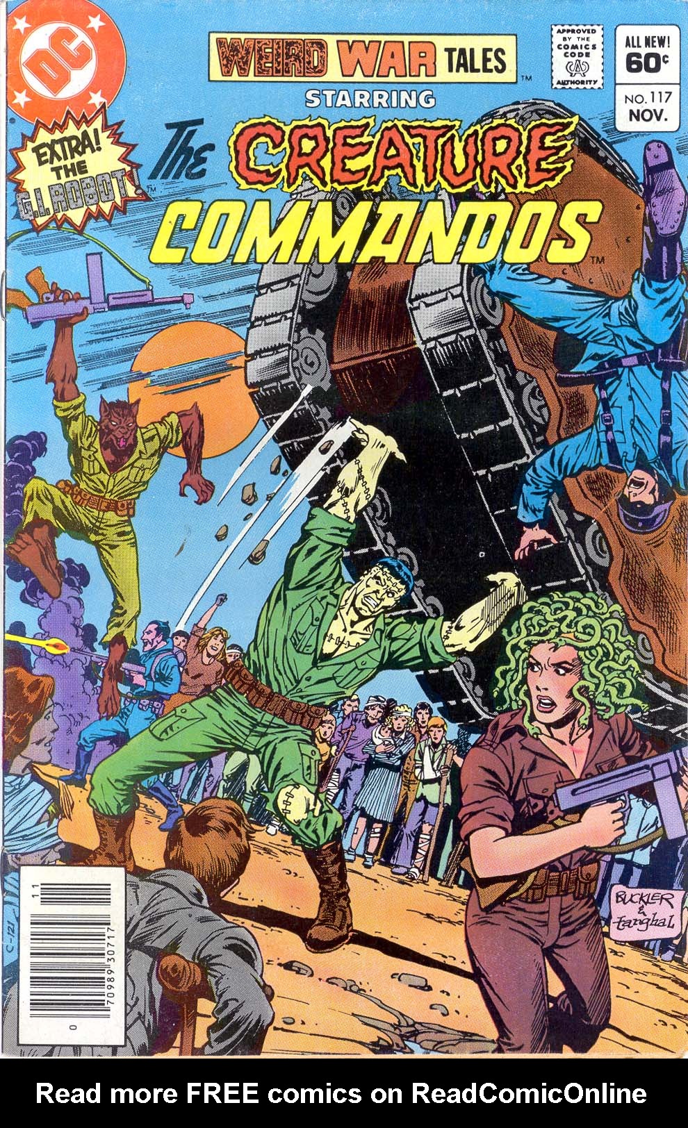 Read online Weird War Tales (1971) comic -  Issue #117 - 1