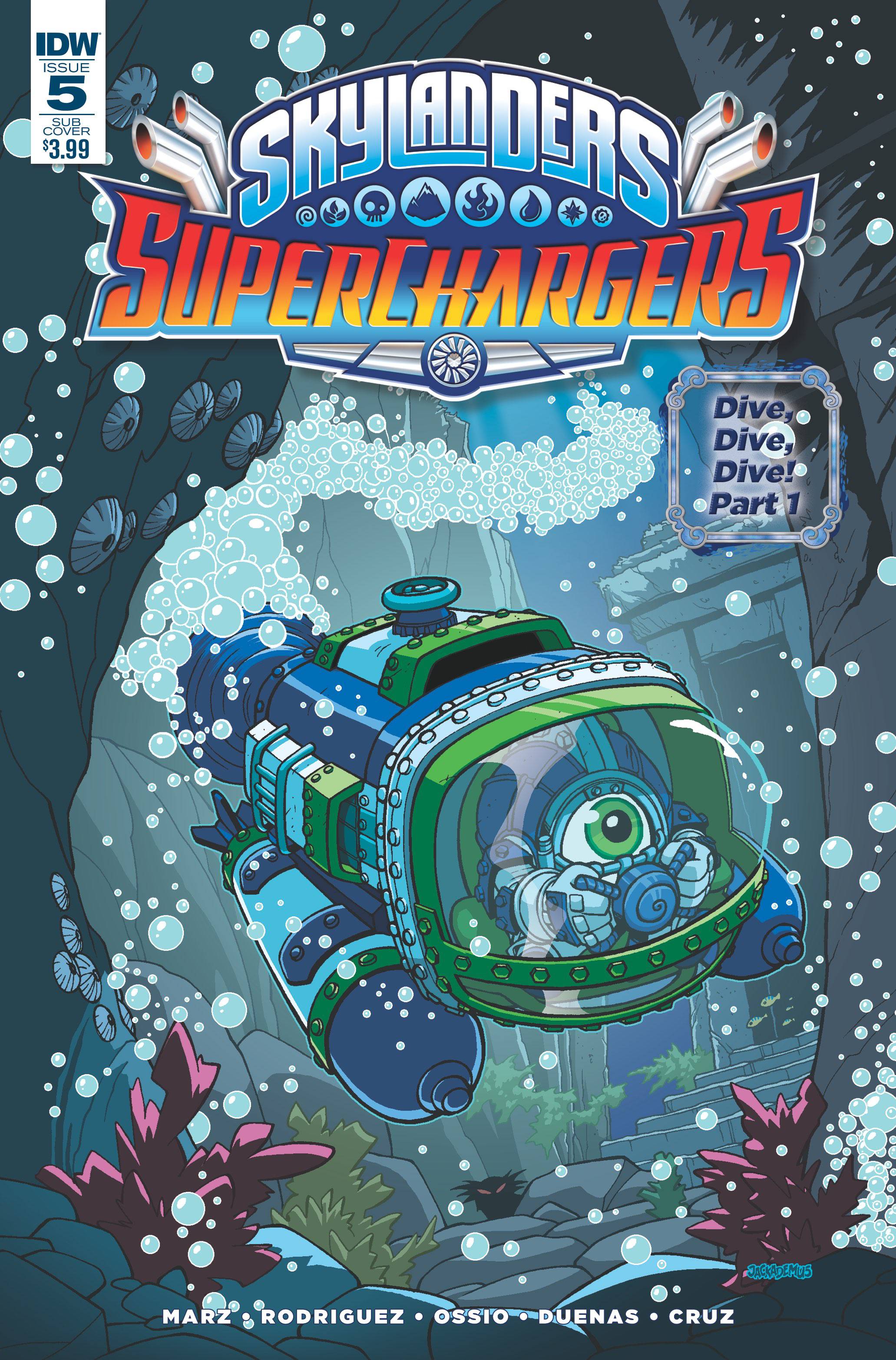 Read online Skylanders Superchargers comic -  Issue #5 - 2