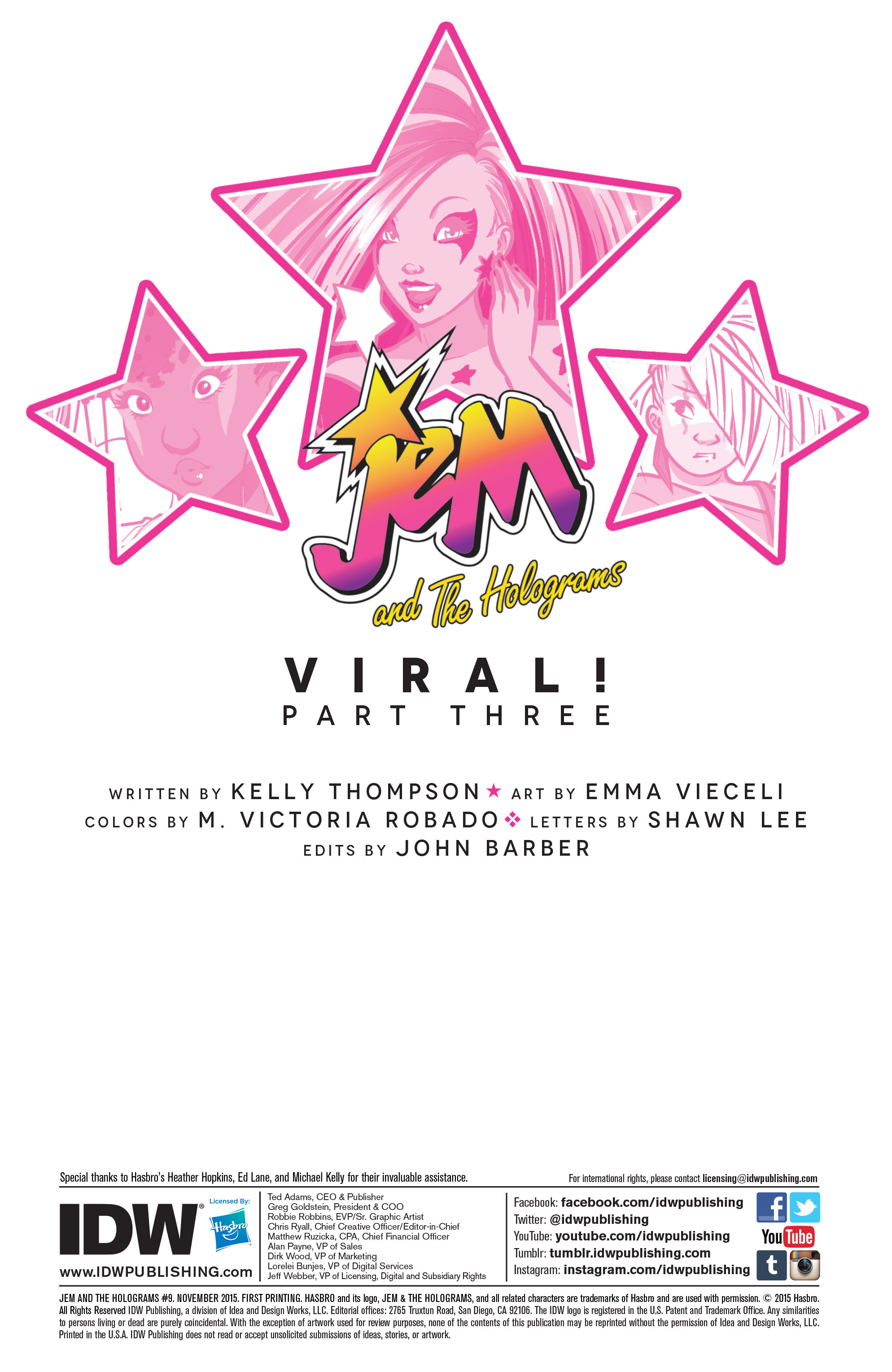 Read online Jem and The Holograms comic -  Issue #9 - 2