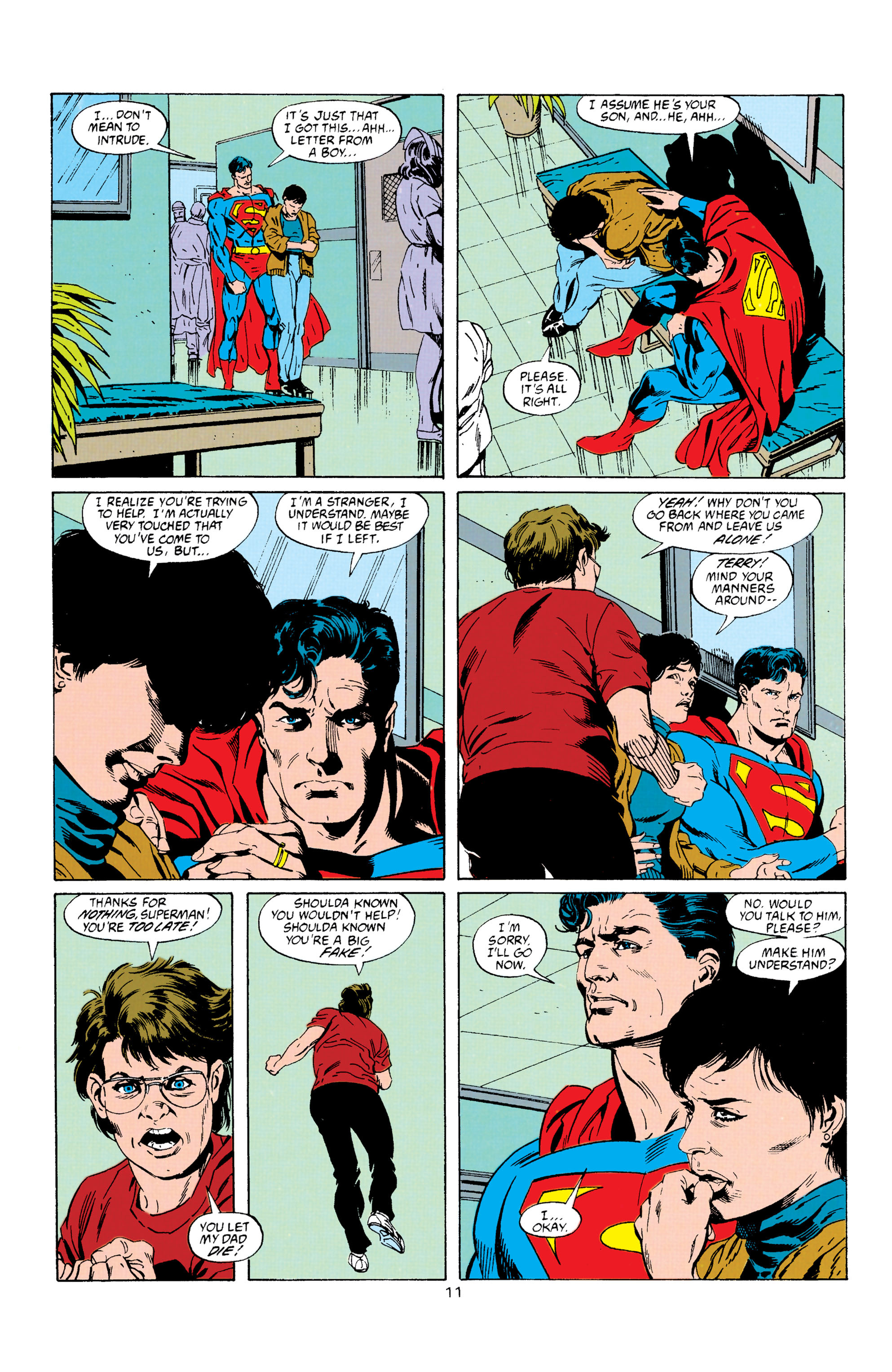 Read online Superman (1987) comic -  Issue #64 - 12