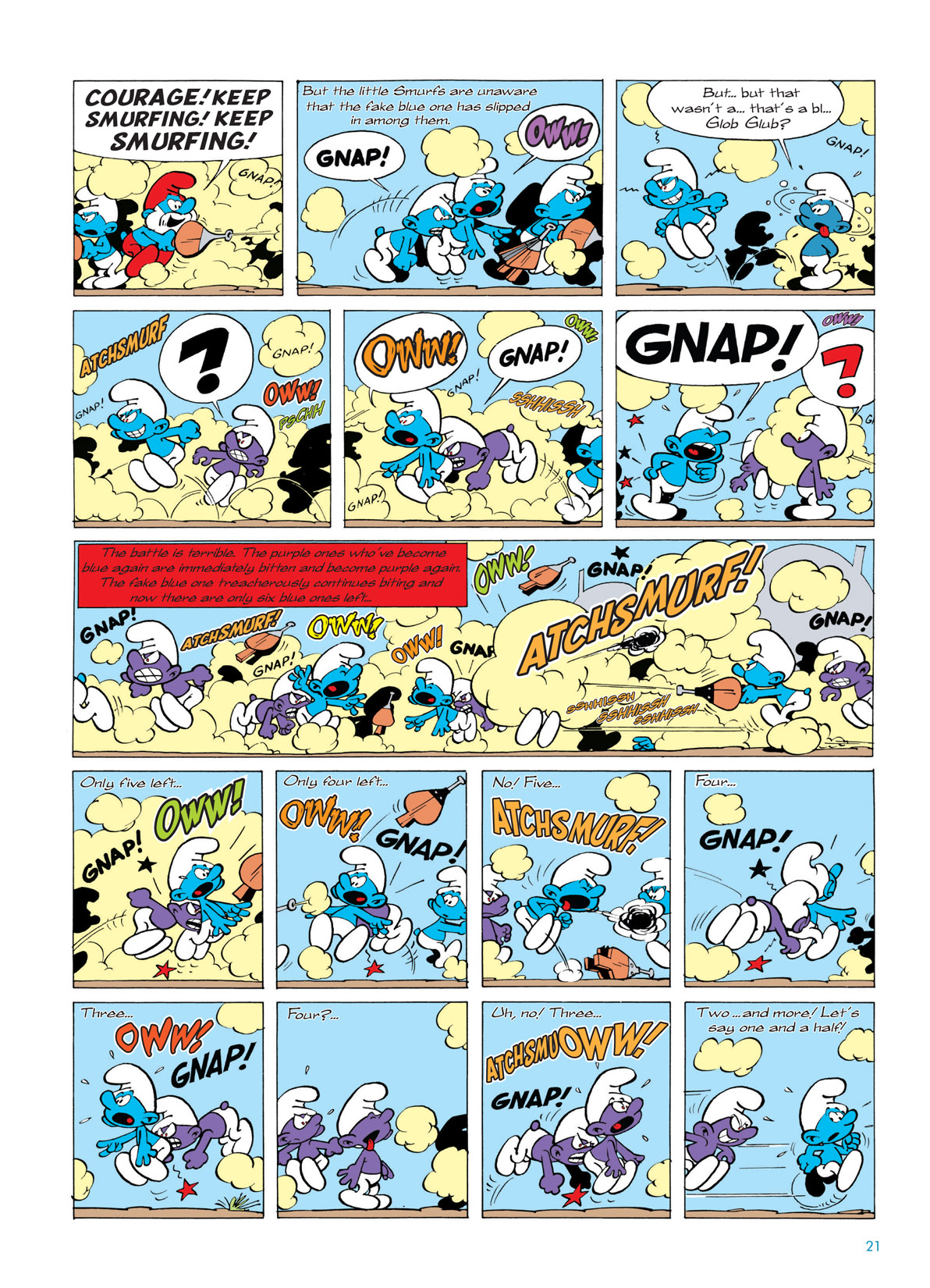 Read online The Smurfs comic -  Issue #1 - 21