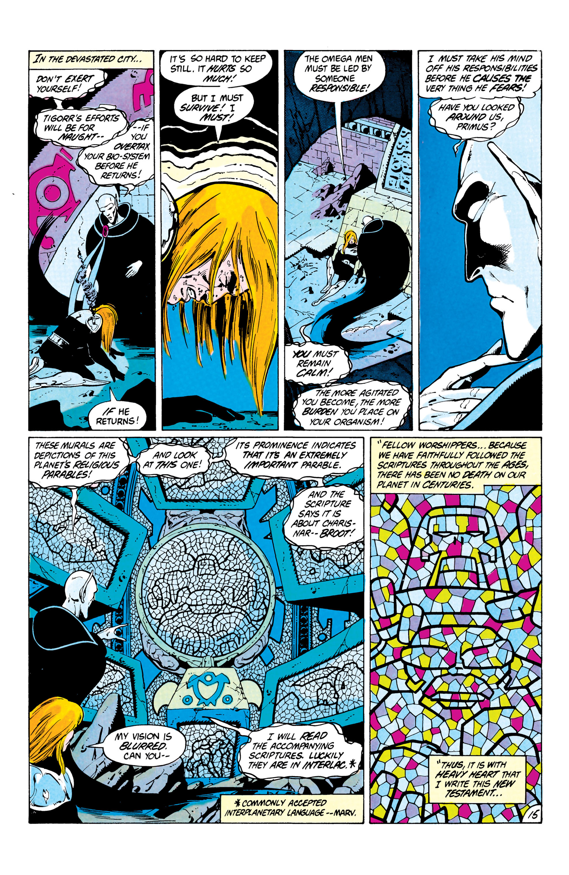 Read online The Omega Men (1983) comic -  Issue #2 - 16