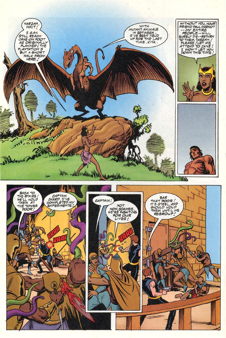 Read online Tarzan (1996) comic -  Issue #6 - 17