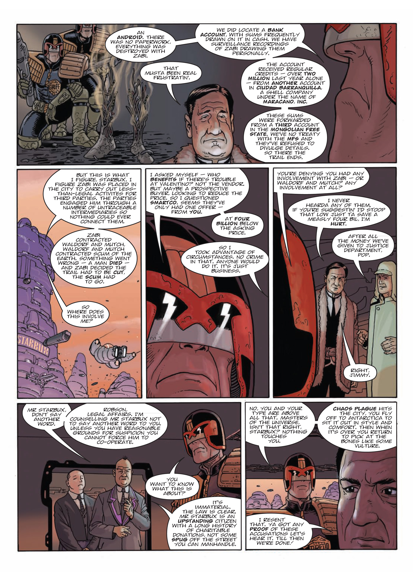 Read online Judge Dredd: Day of Chaos: Fallout comic -  Issue # TPB (Part 3) - 4