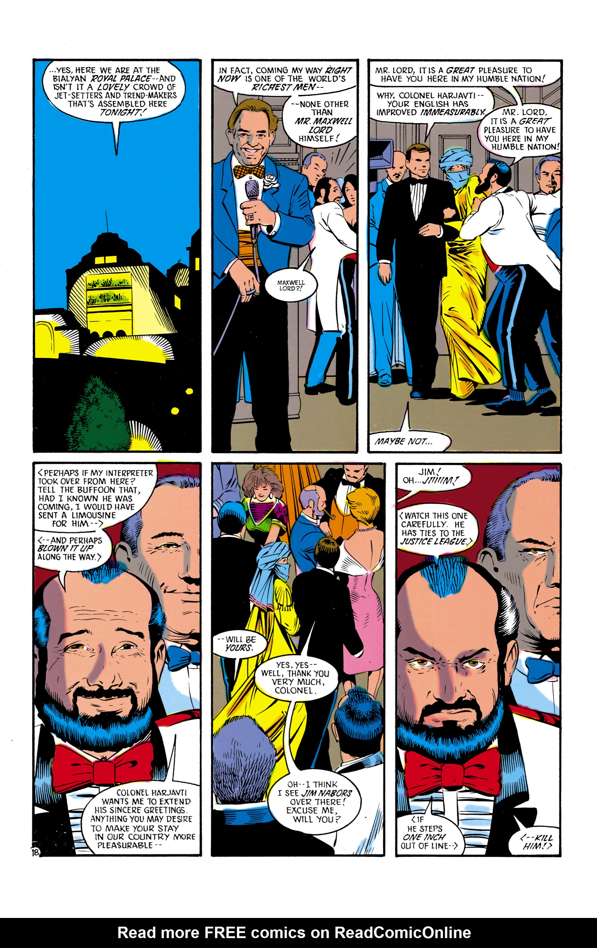 Read online Justice League International (1987) comic -  Issue #16 - 19