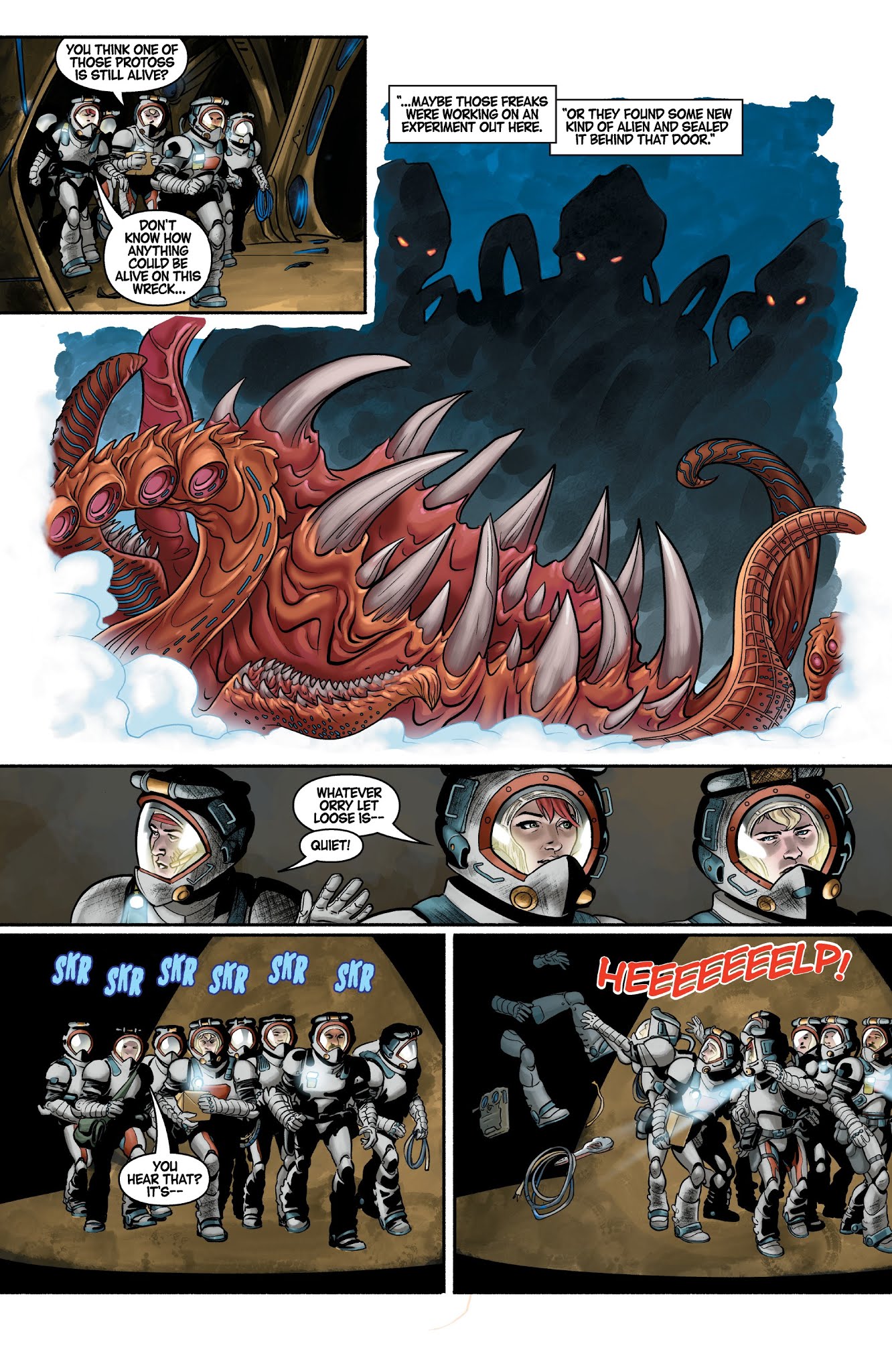 Read online StarCraft: Scavengers comic -  Issue #2 - 12