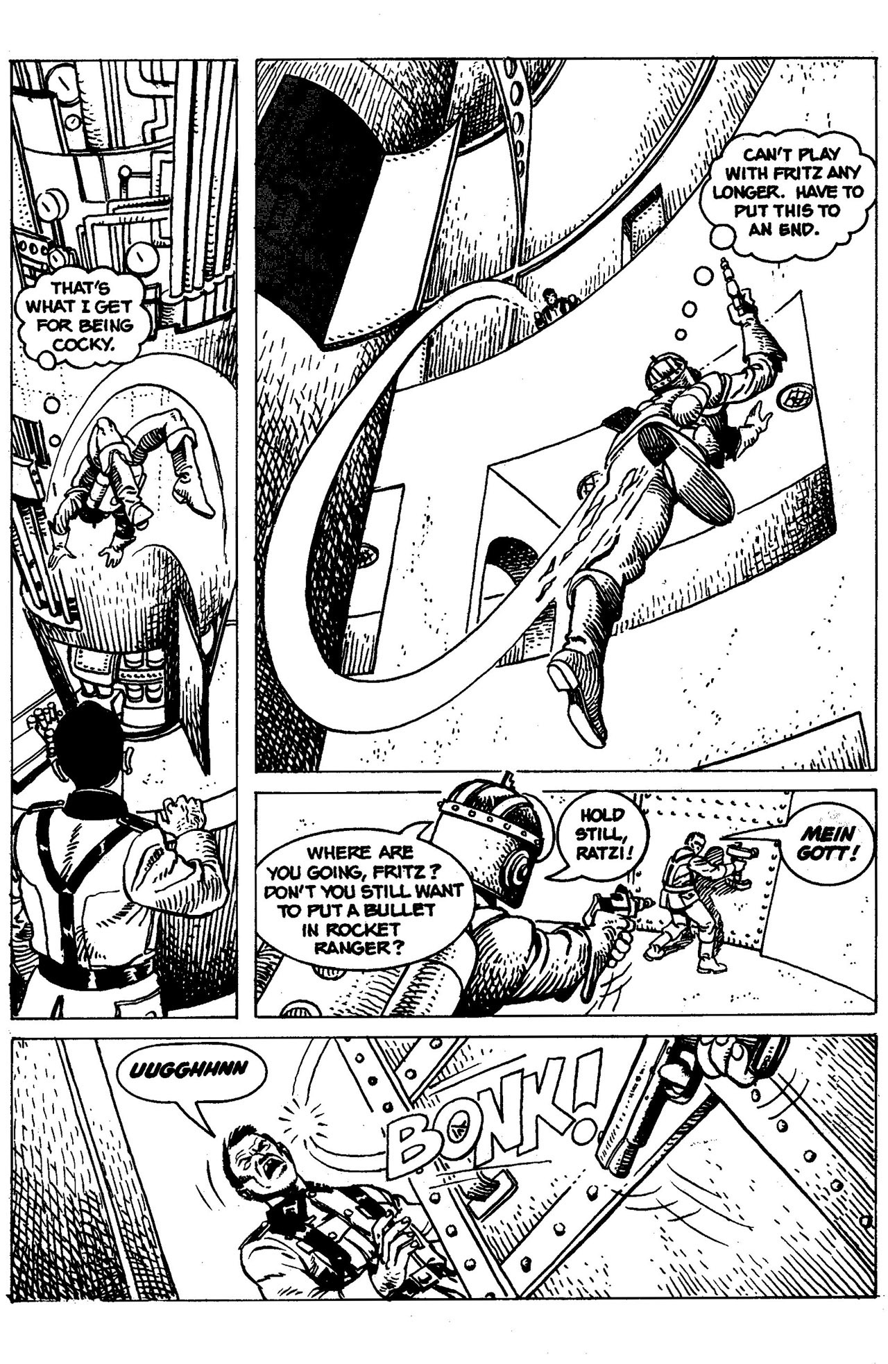 Read online Rocket Ranger comic -  Issue #2 - 14