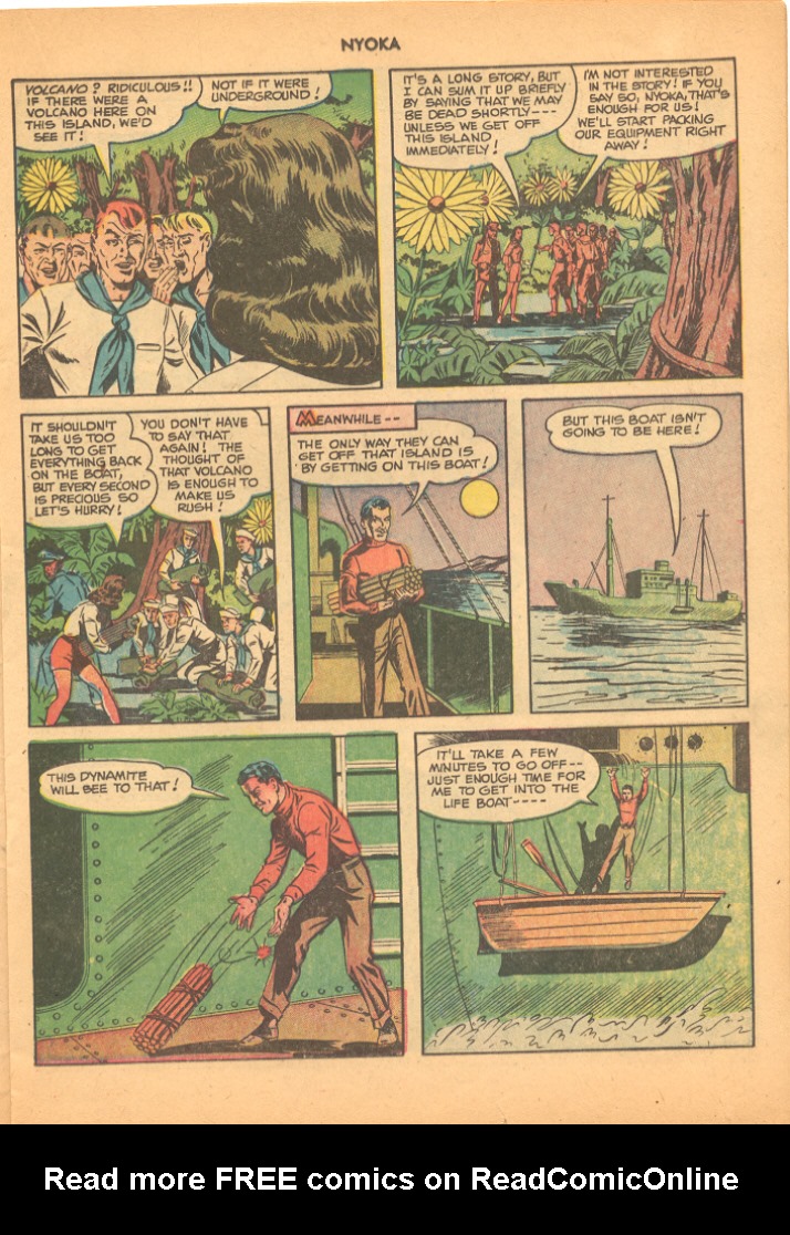 Read online Nyoka the Jungle Girl (1945) comic -  Issue #62 - 15