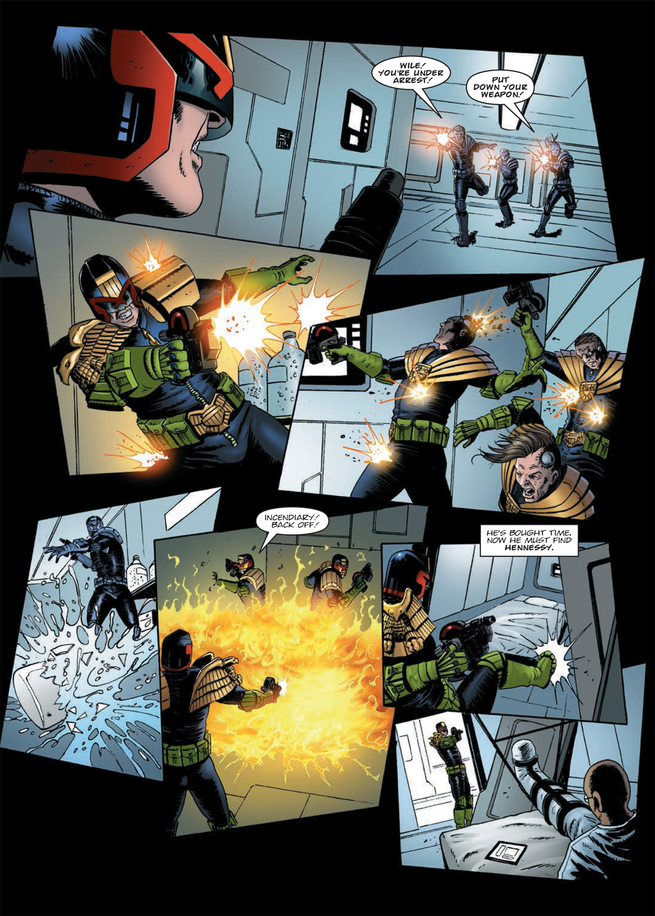 Read online Judge Dredd: Day of Chaos: Endgame comic -  Issue # TPB (Part 1) - 37
