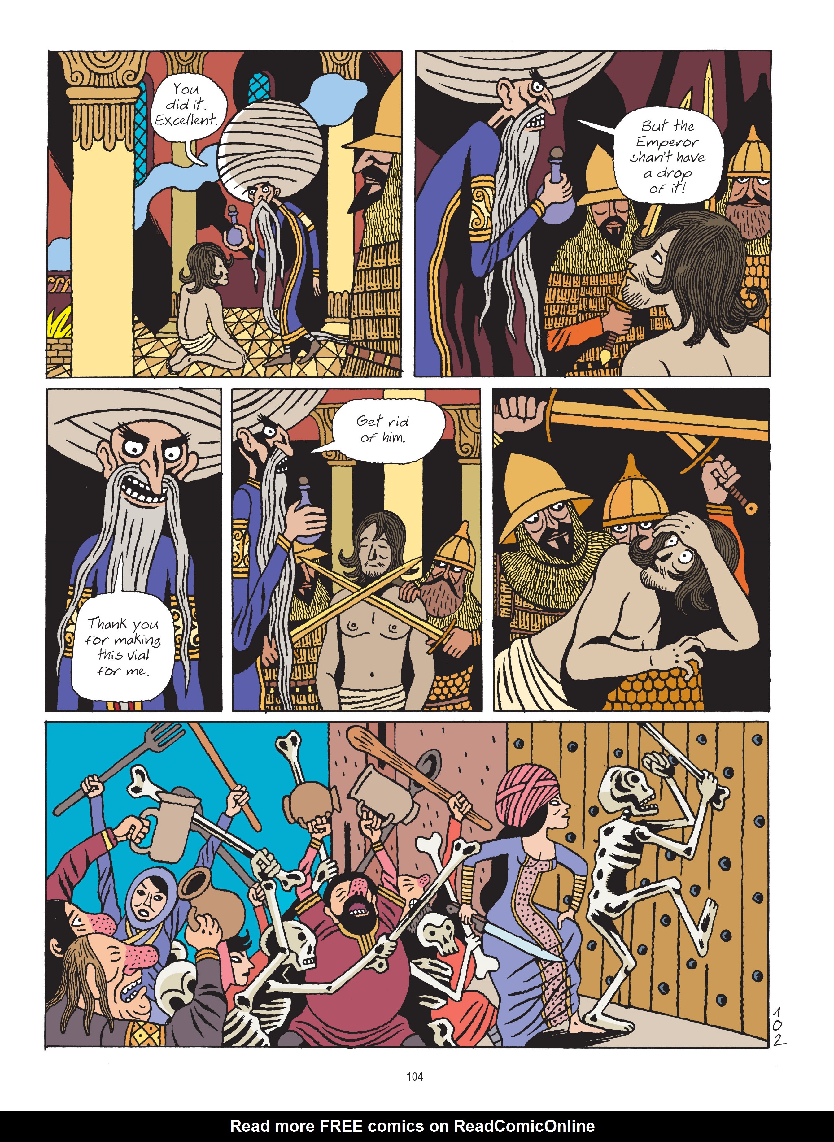 Read online A Tale of a Thousand and One Nights: HASIB & the Queen of Serpents comic -  Issue # TPB - 104