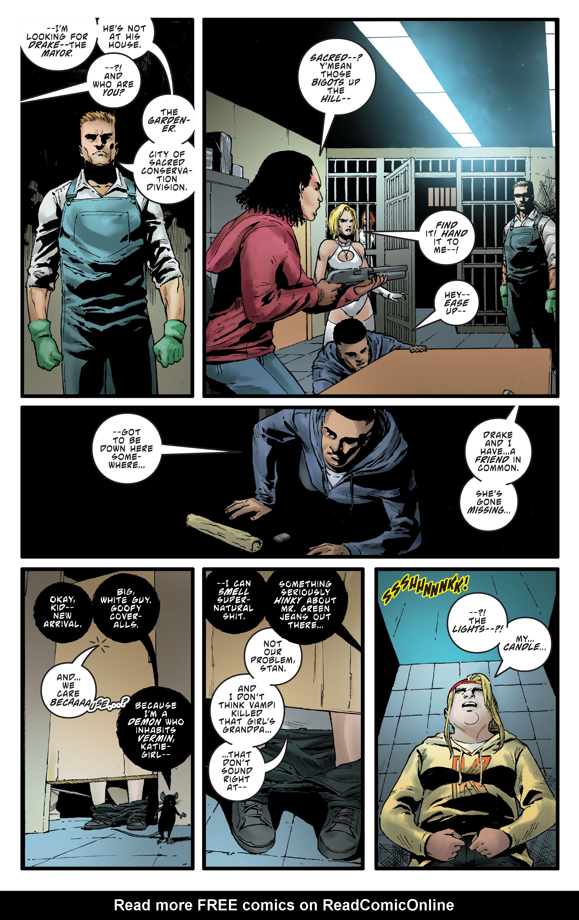 Read online Sacred Six comic -  Issue #8 - 17