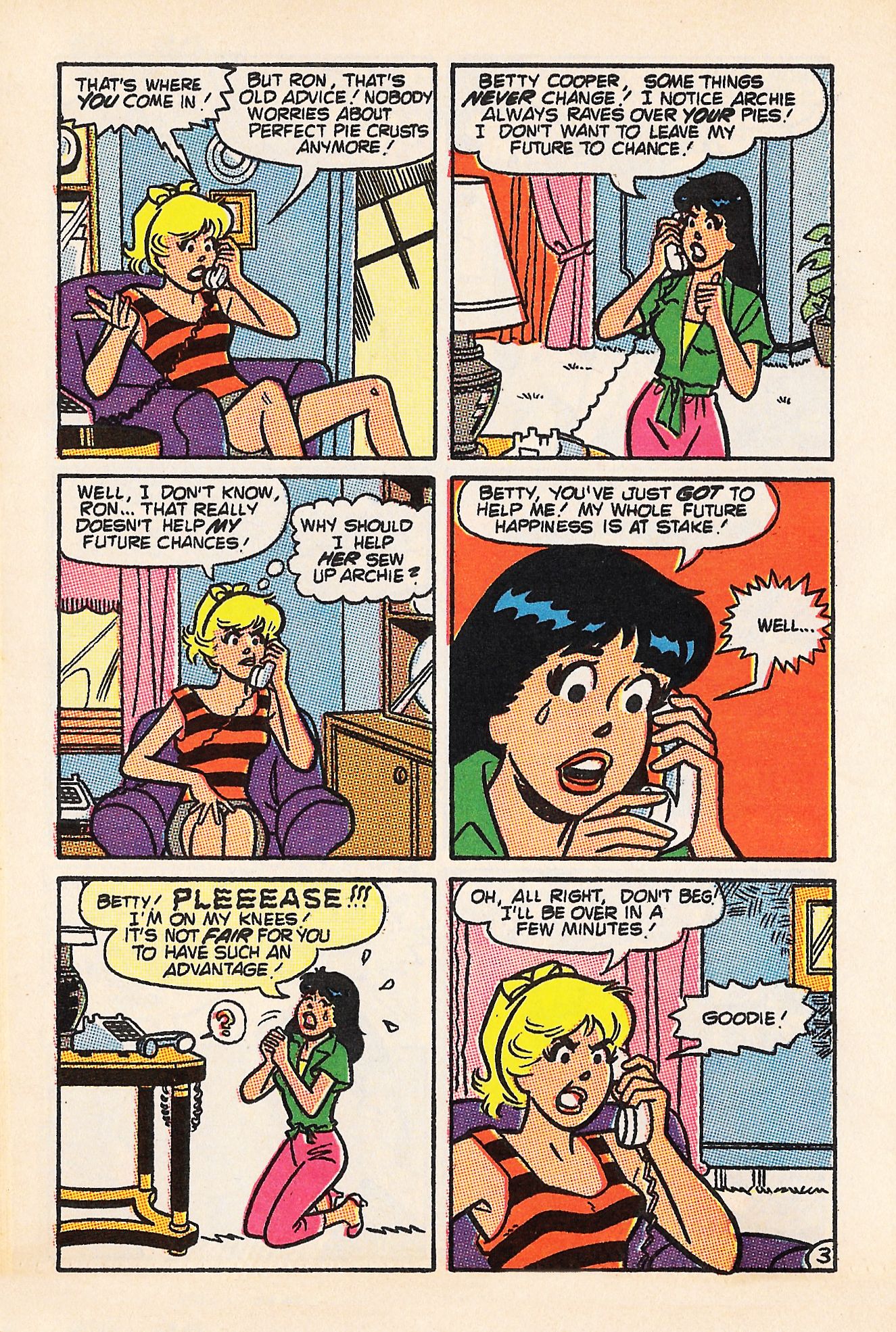 Read online Betty and Veronica Digest Magazine comic -  Issue #52 - 22