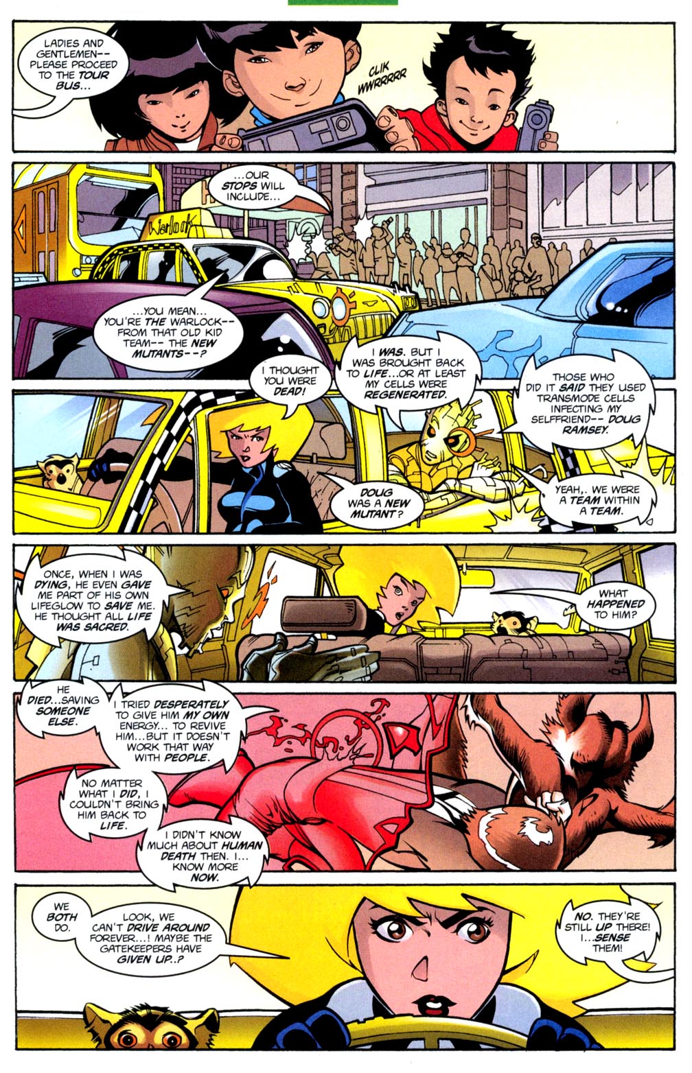Read online Warlock (1999) comic -  Issue #2 - 9