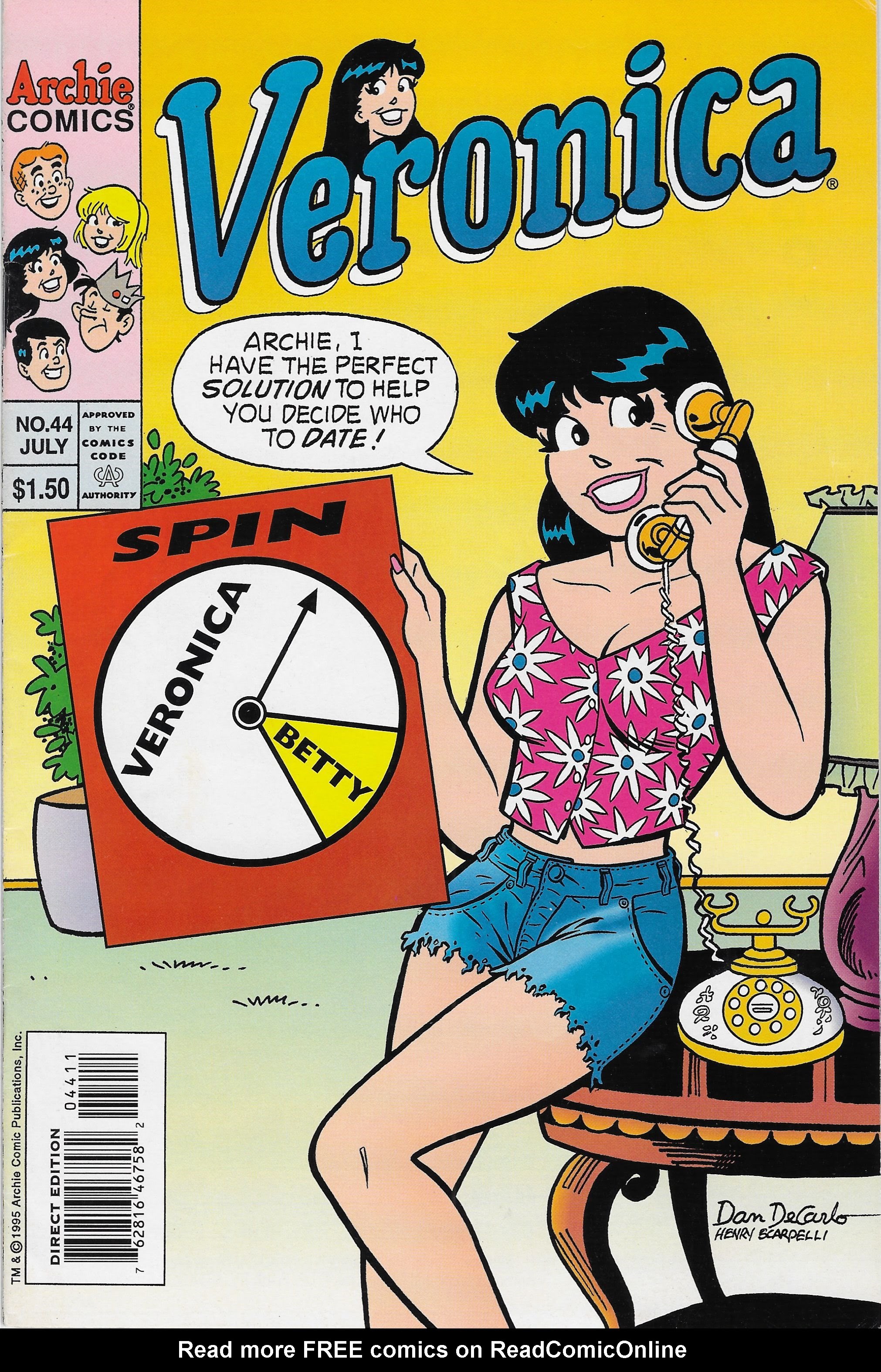 Read online Veronica comic -  Issue #44 - 1