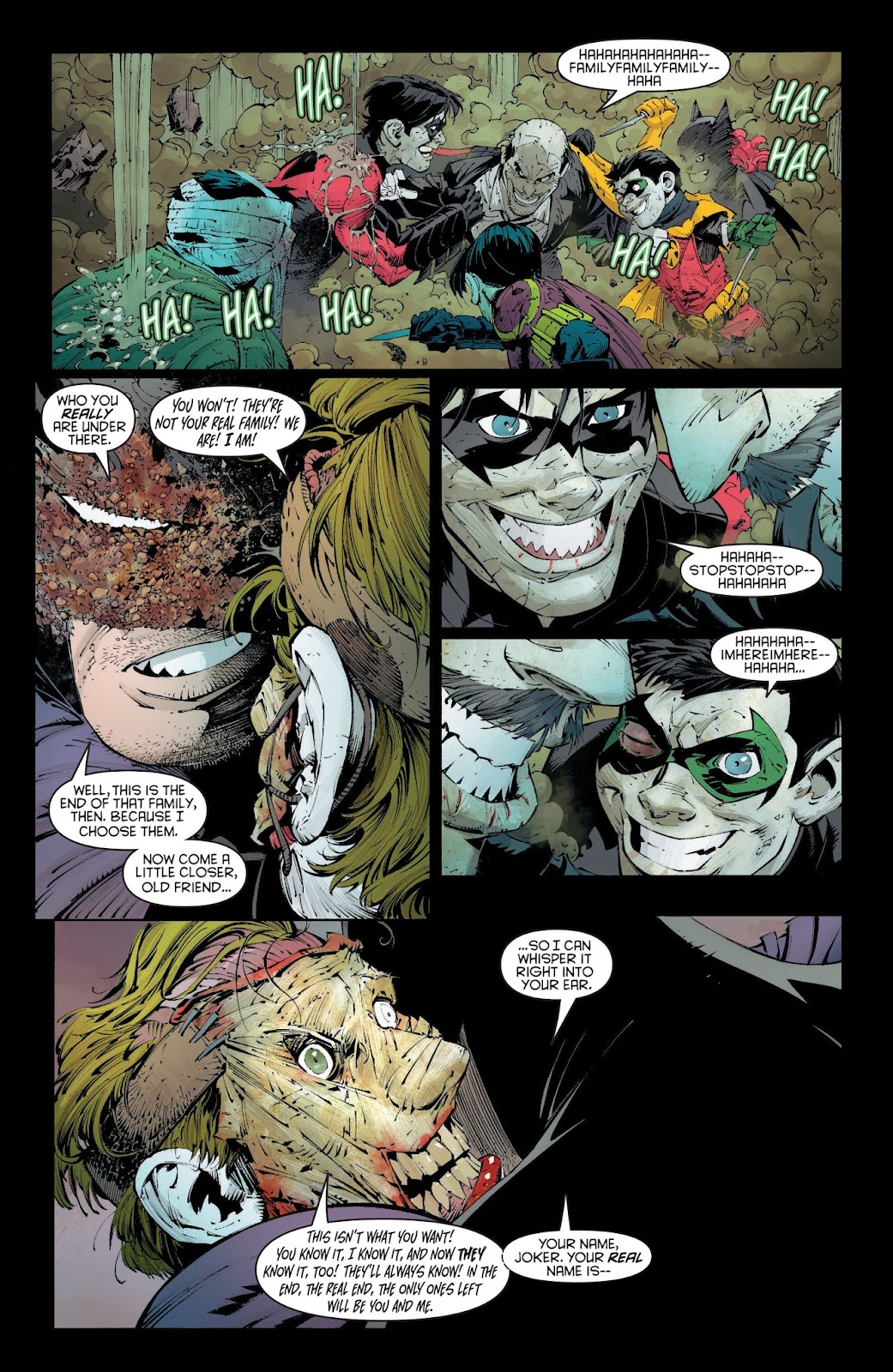 The Joker: Death of the Family issue TPB - Page 378