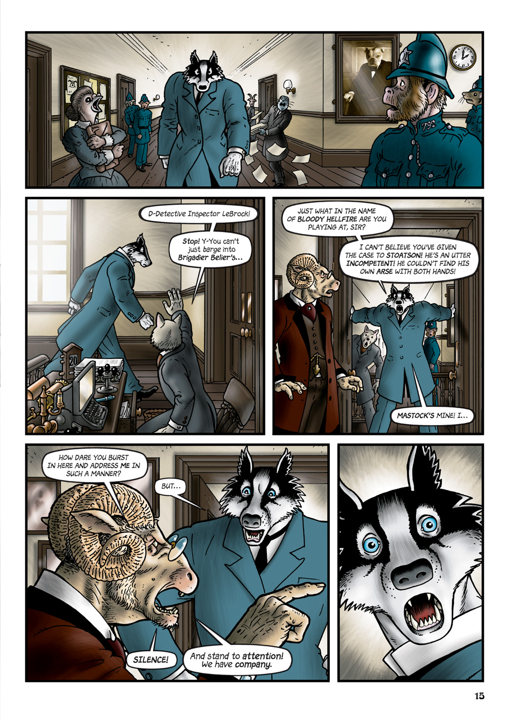 Read online Grandville comic -  Issue # Vol. 2 Mon Amour - 18