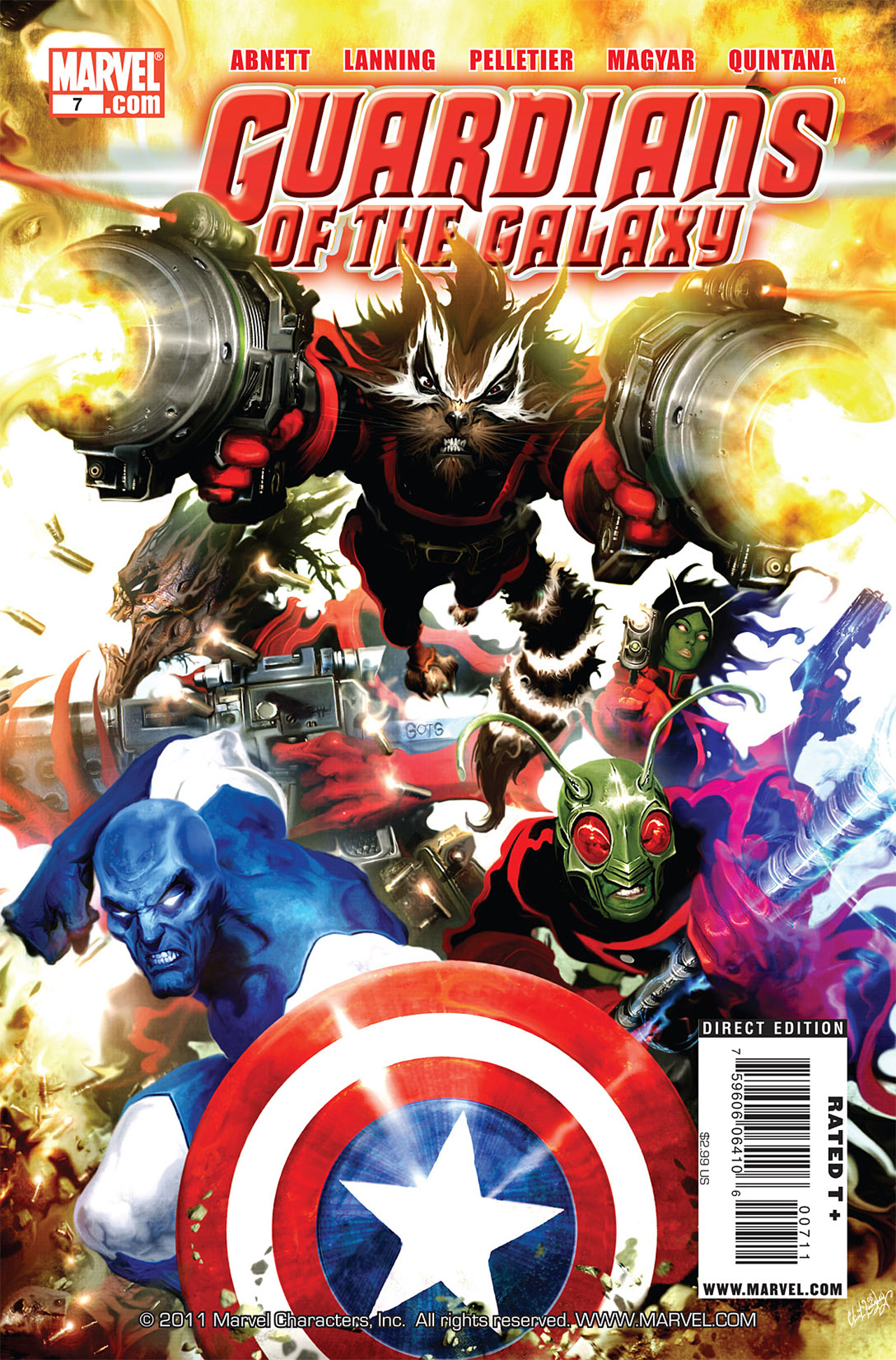 Read online Guardians of the Galaxy (2008) comic -  Issue #7 - 1