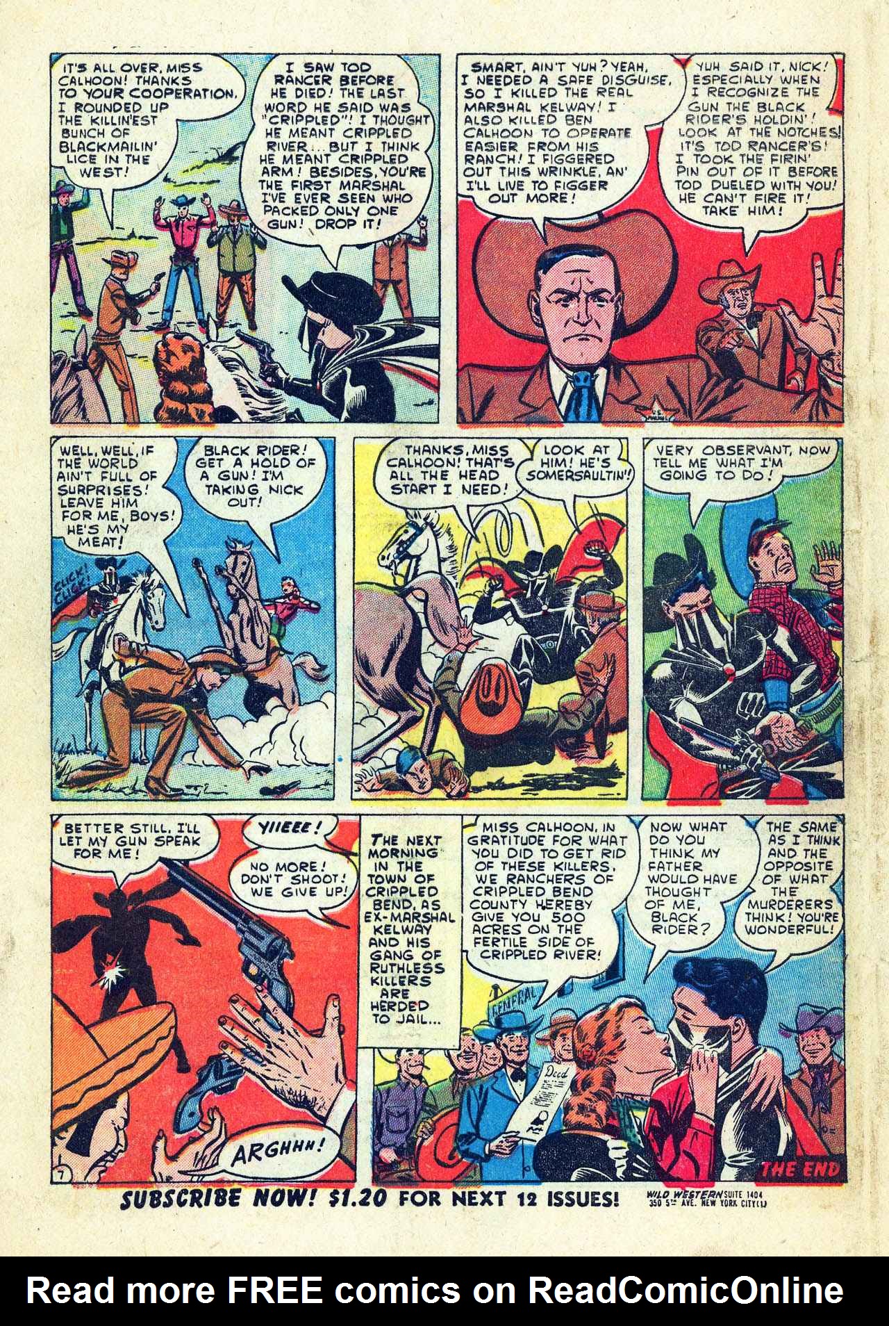 Read online Wild Western comic -  Issue #18 - 32