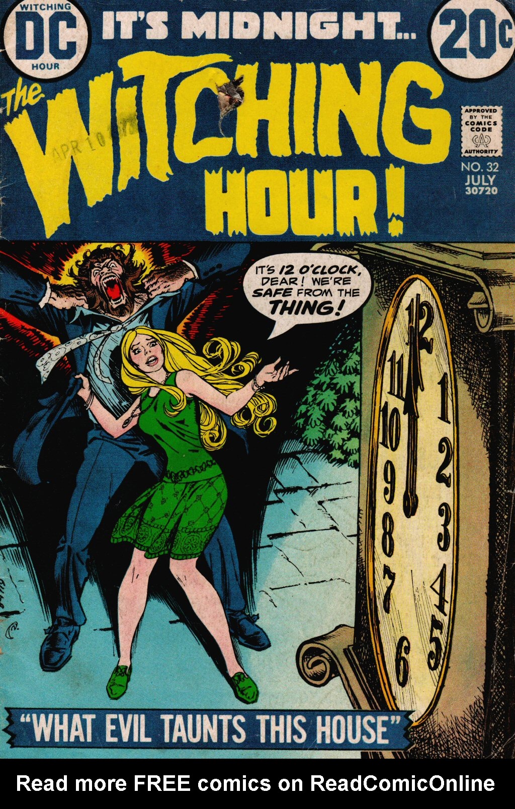 Read online The Witching Hour (1969) comic -  Issue #32 - 1