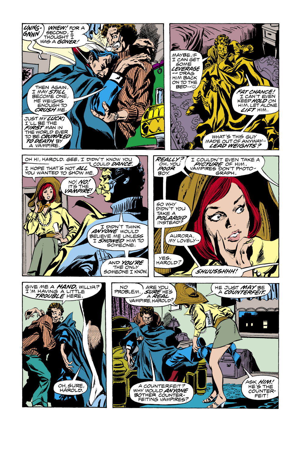 Read online Tomb of Dracula (1972) comic -  Issue #38 - 3