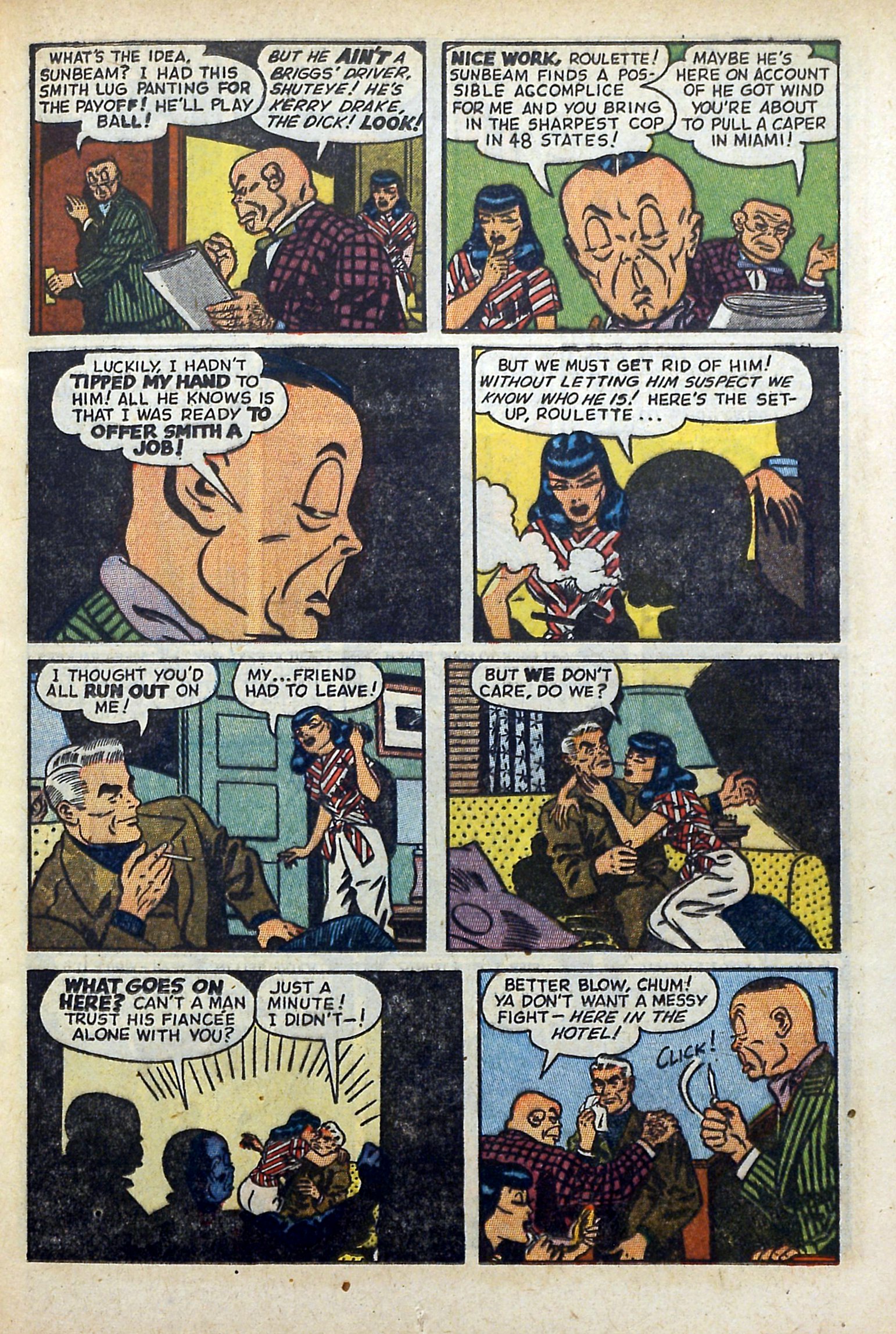 Read online Kerry Drake Detective Cases comic -  Issue #7 - 17