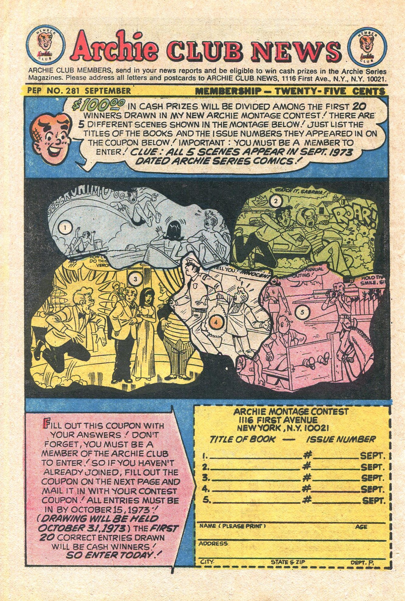 Read online Pep Comics comic -  Issue #281 - 26